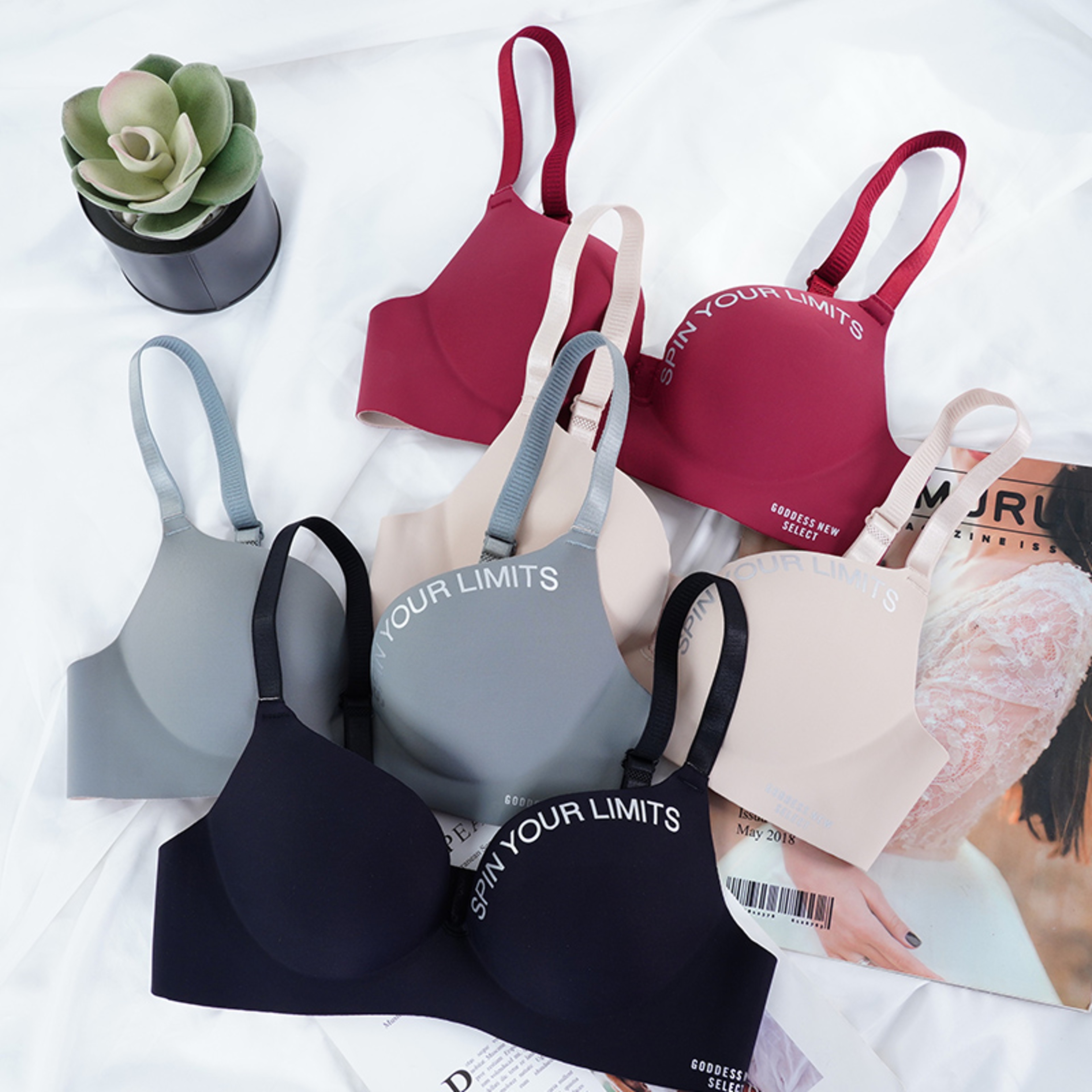 Seamless Bras For Women Push Up Bras No Wire Brassiere Sexy Bralette Cup Underwear Comfortable Ling 3