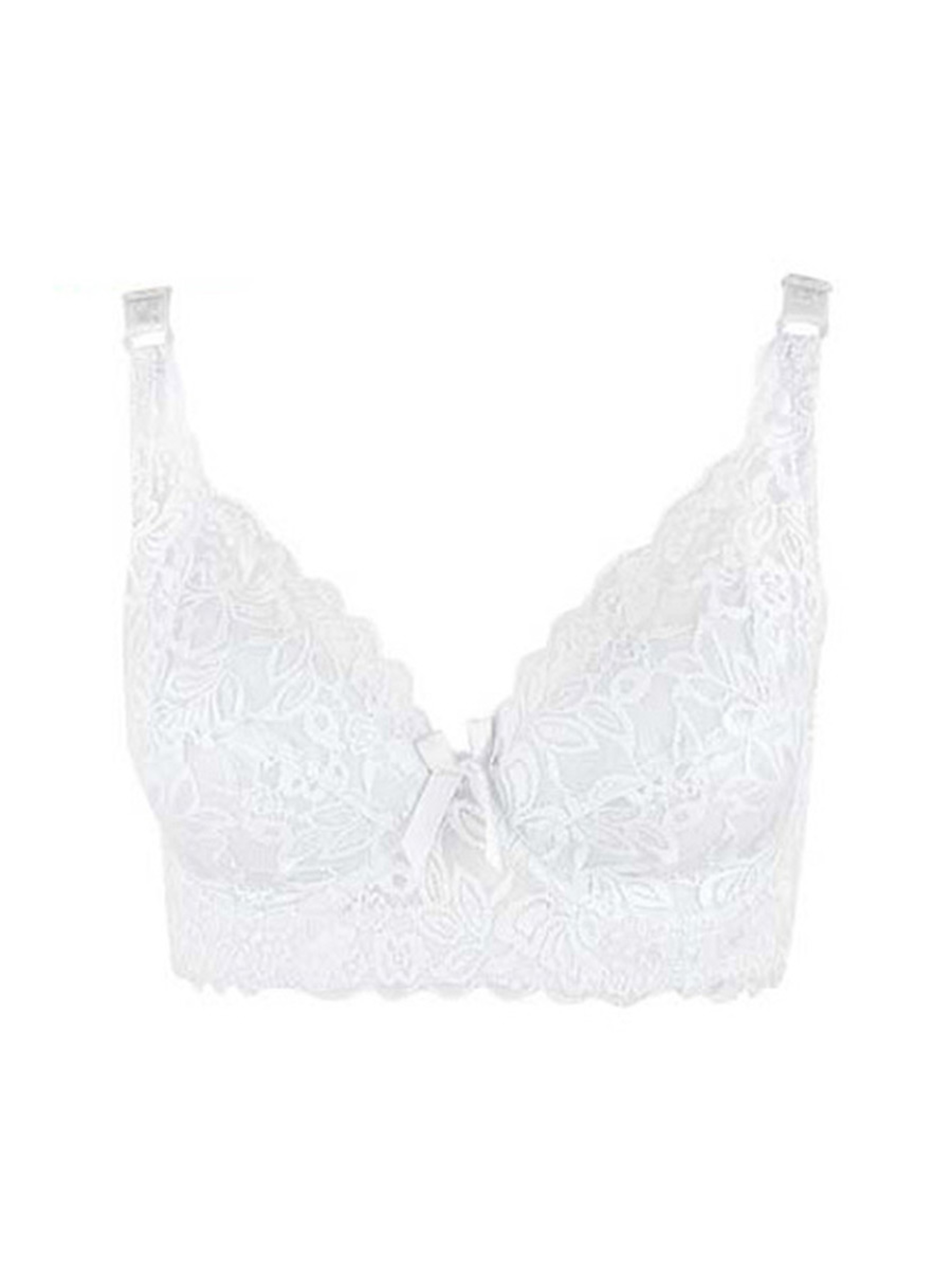 Hot Full Cup Thin Underwear Small Bra, Plus Size Wireless Adjustable Lace Womens Bra, Large Size Lace Bras, Breast Cover – view 9