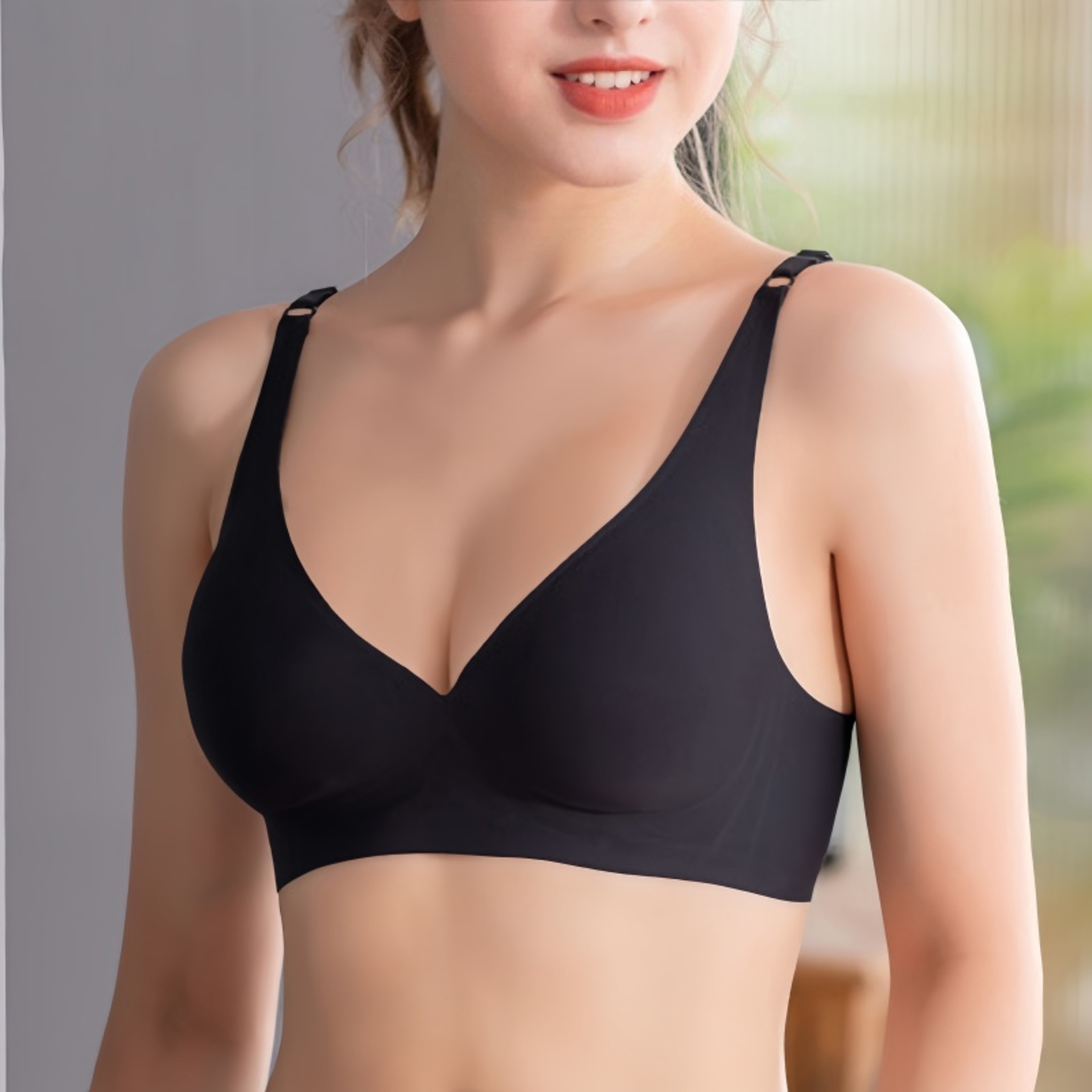 Seamless Bras For Women Wireless Underwear Push Up Soft Padded Brassiere Sexy Lingerie Comfortable  1