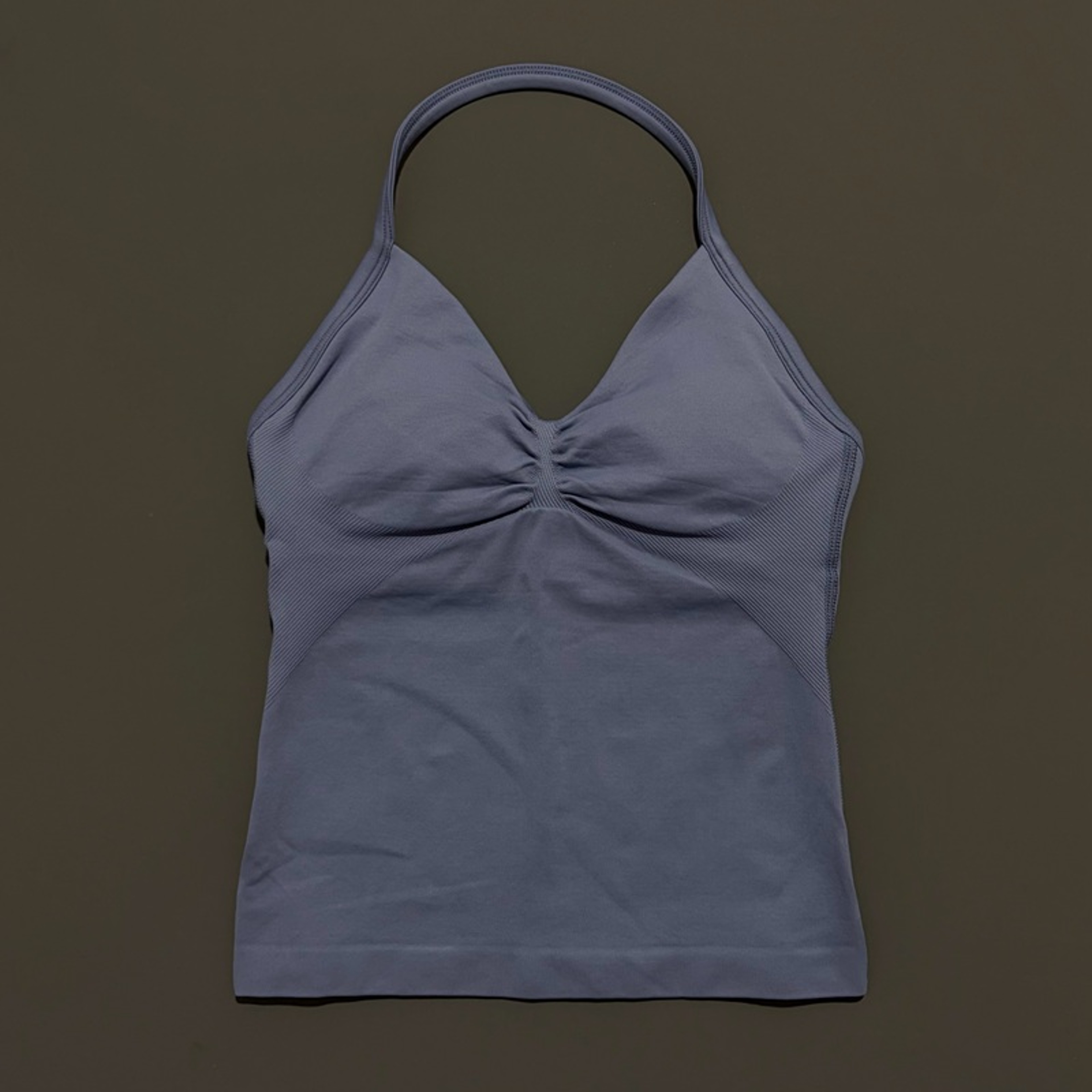 Impact Longline Strappy Top for Women, Sports Yoga Vest, Gym Tank Top with Open Back Bra, Running Workout Halter – view 24