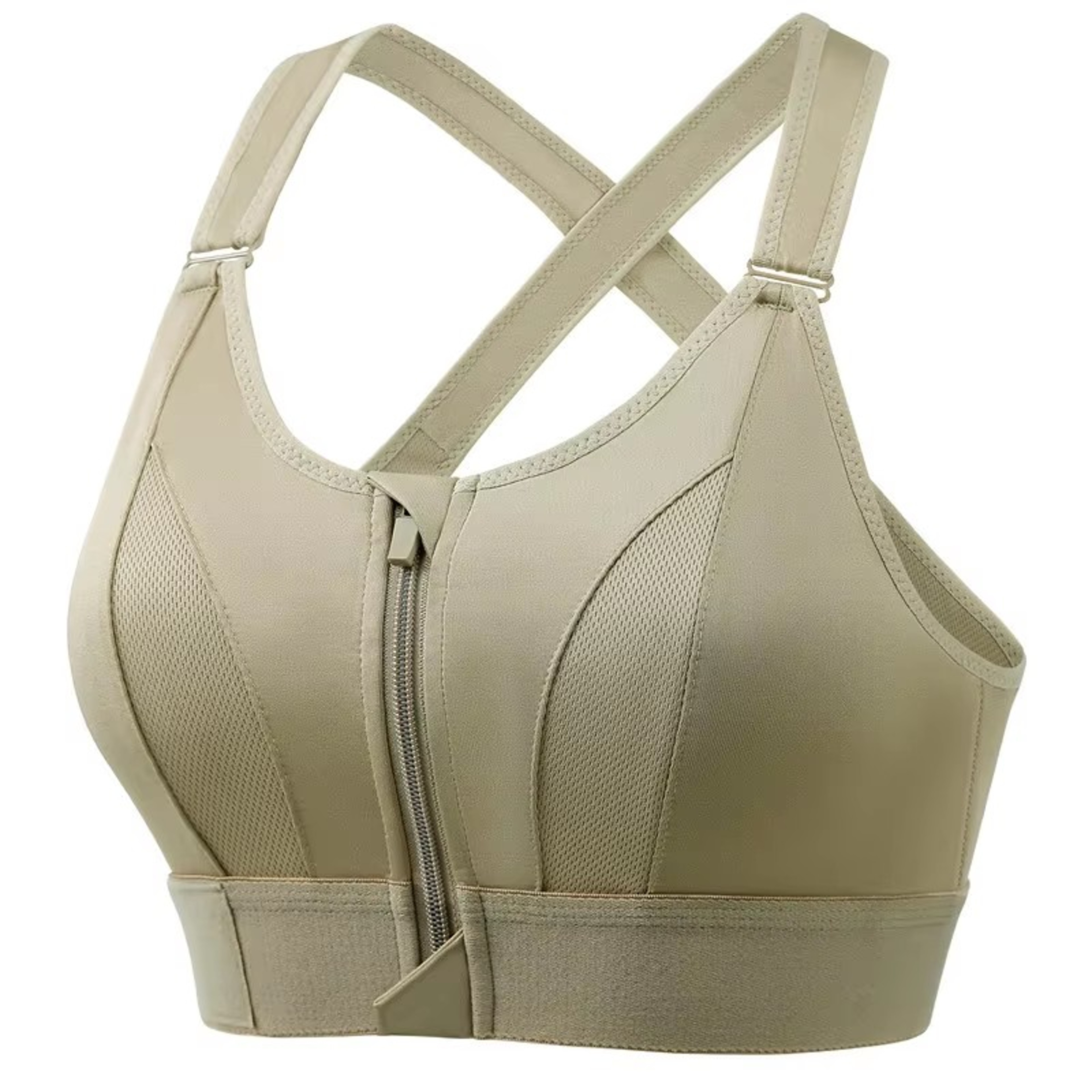 Sports Bra For Women, Front Zipper, Adjustable Strap, Shockproof Elastic, Fitness Athletic Brassiere, Slim Yoga Crop Top – view 8