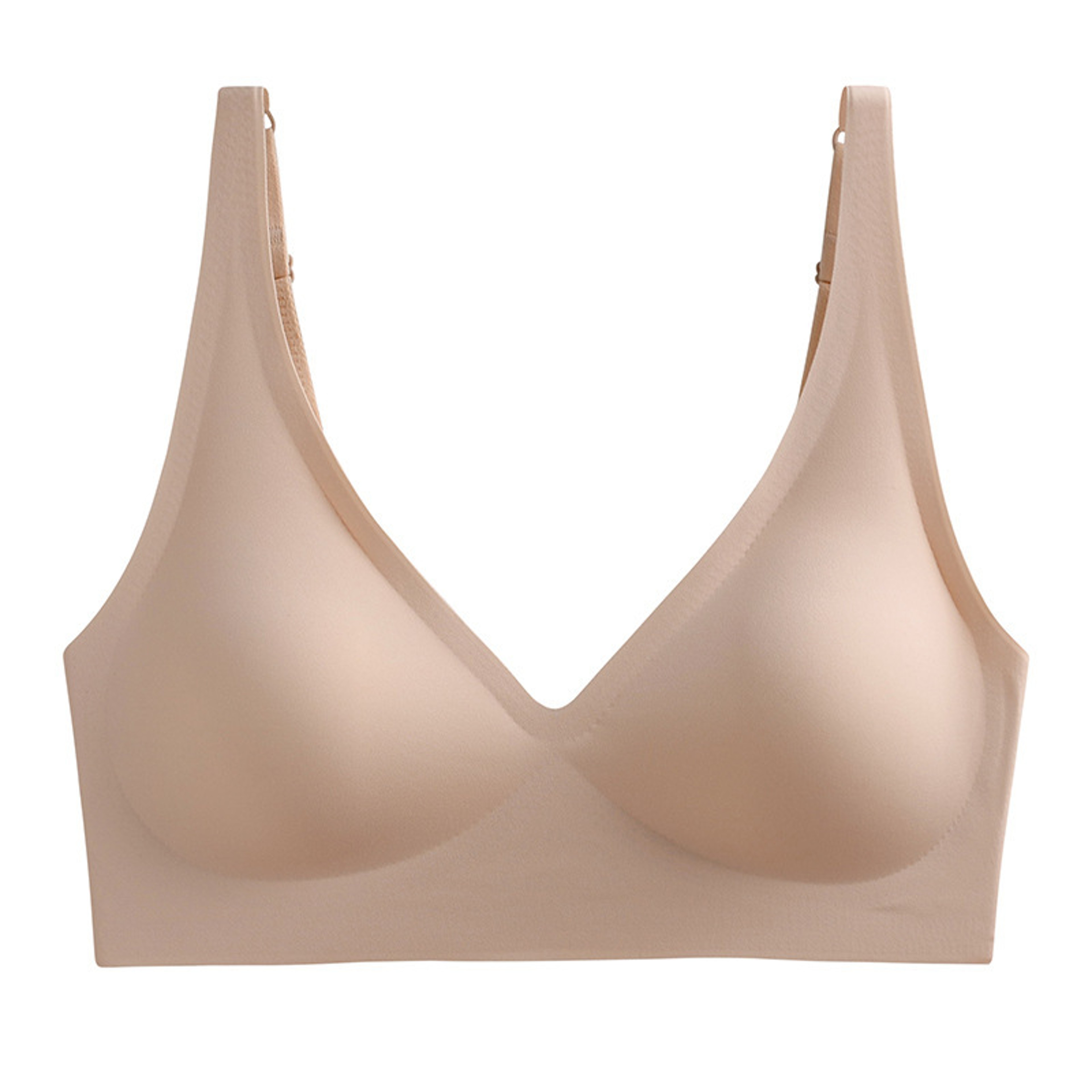 Sexy Seamless Bra, Wire Free Brassiere, Adjustable Wireless Bras, Women Underwear, Female Push Up Padded Bralette – view 12