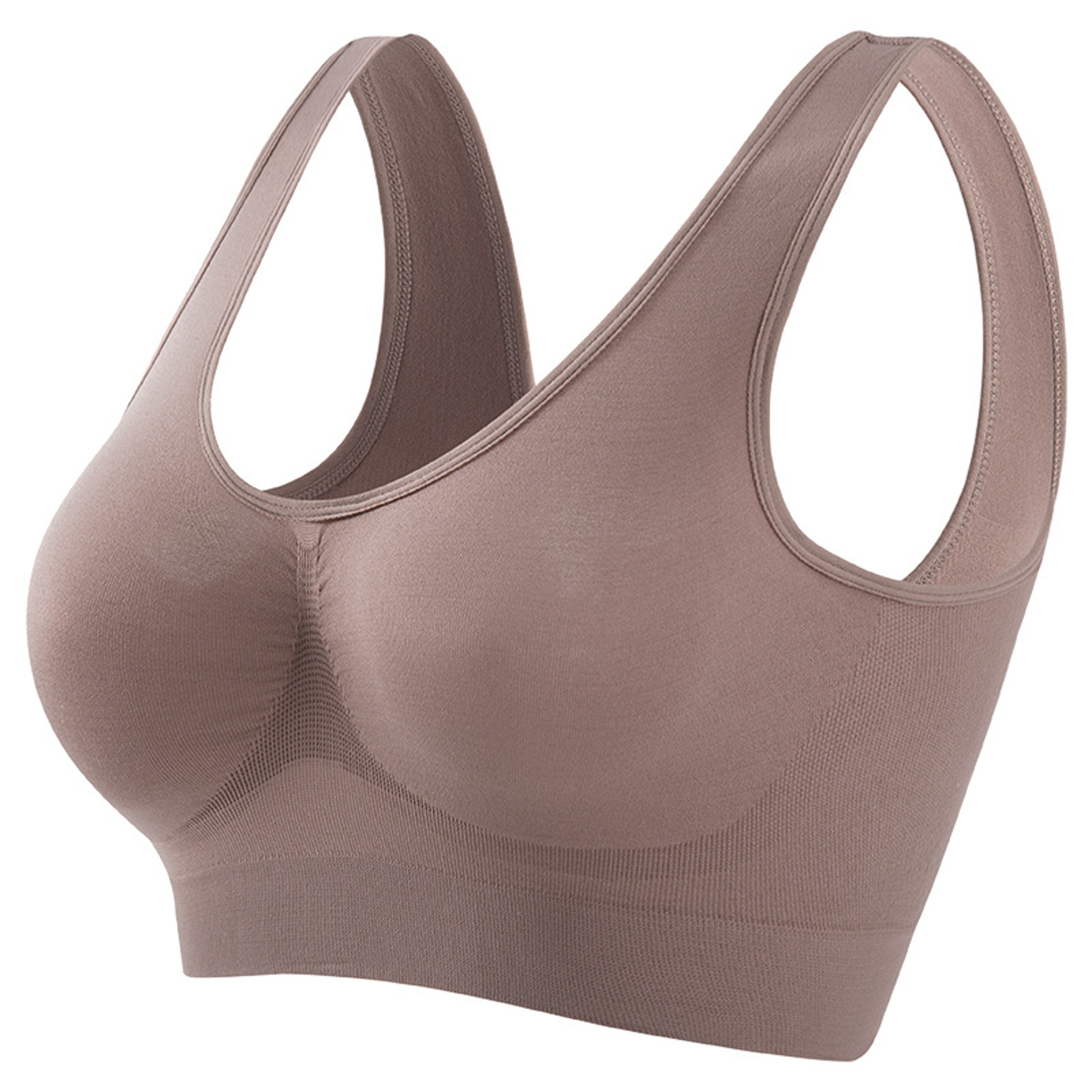 Women Sports Bra Large Size Seamless Underwear No Steel Ring Removable Chest Pad Running Sport Yoga 16
