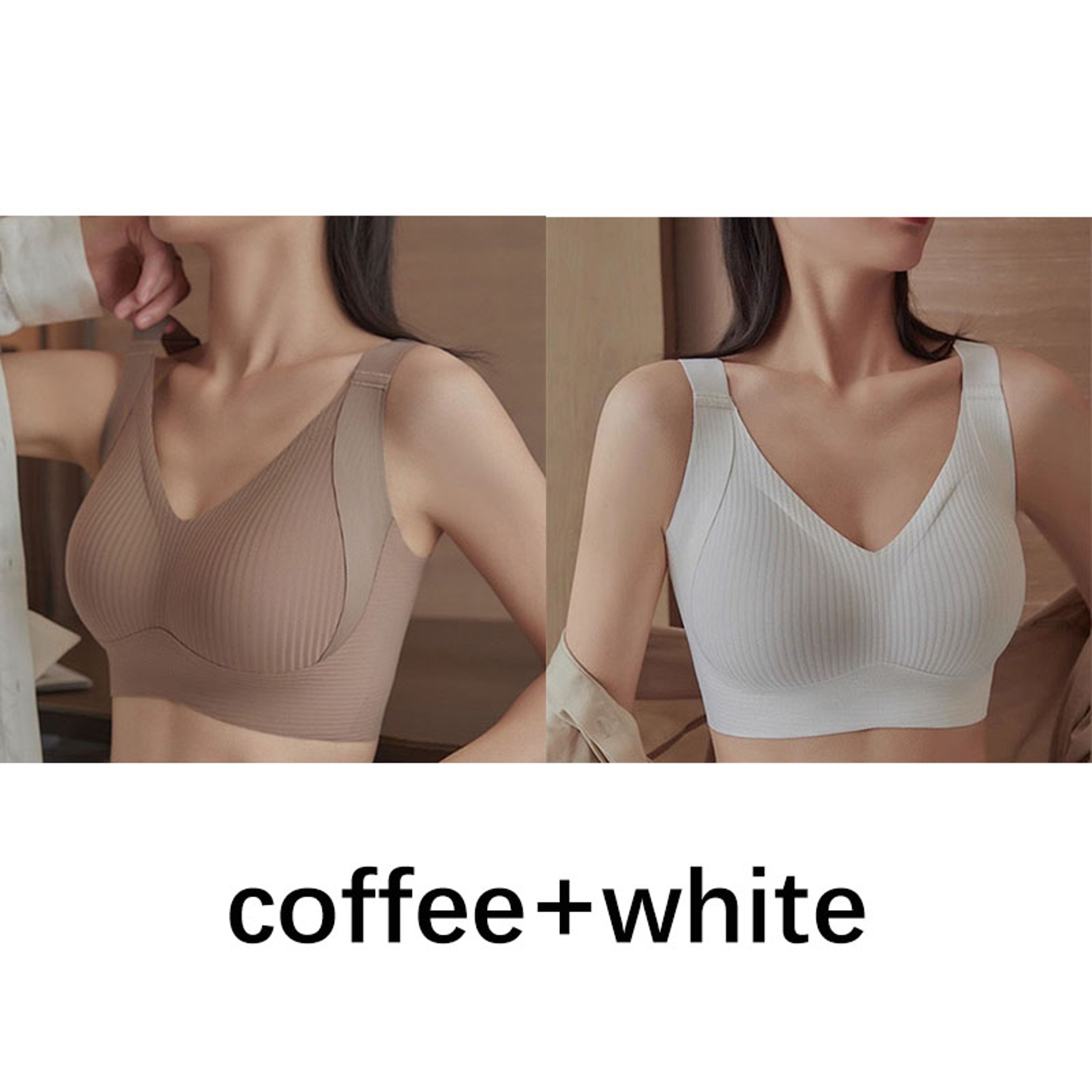 Seamless Push Up Bra For Women Wireless Bralette Soft Comfortable Lingerie For Small  Large Busts B 9
