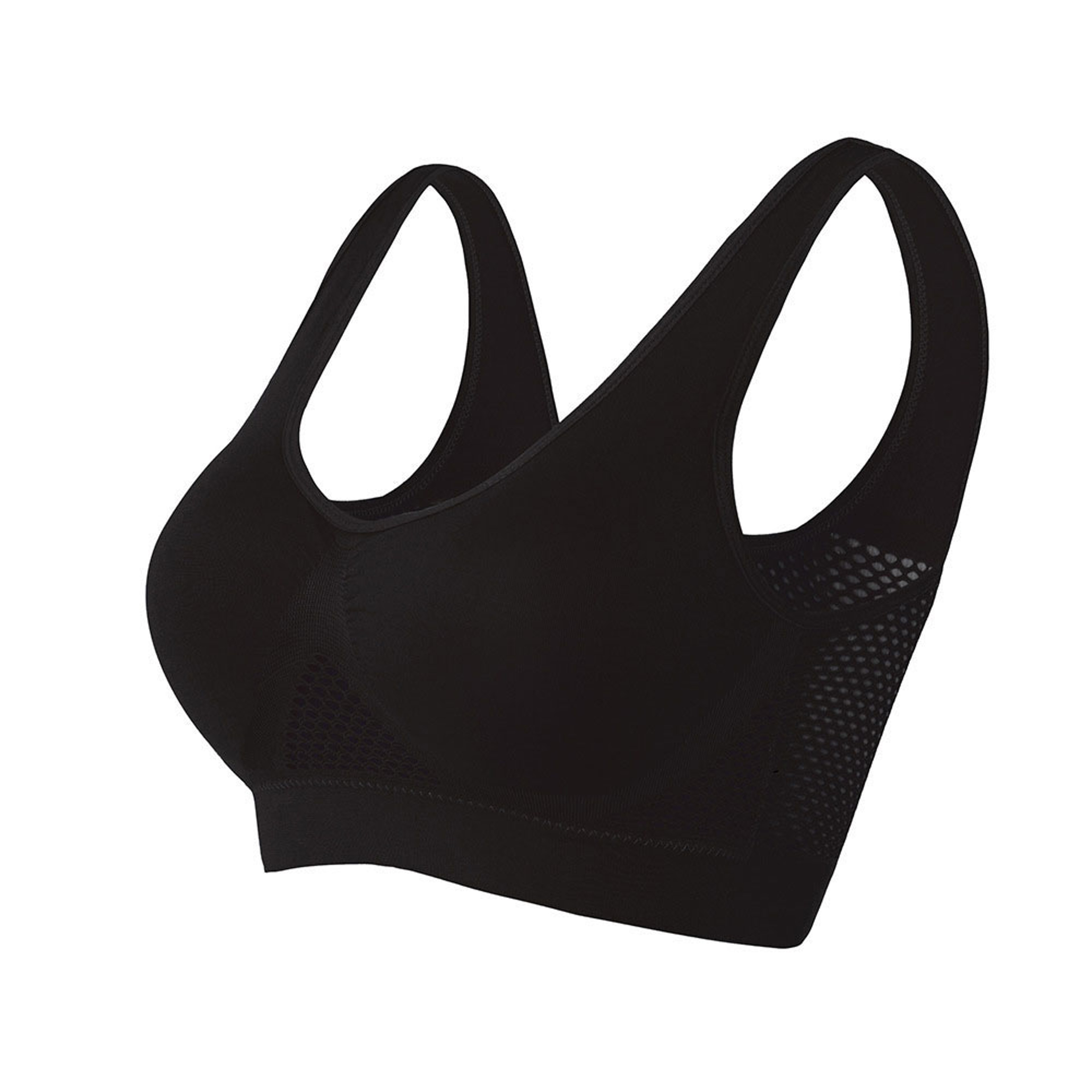 Hollow Out Women Sport Bra Fitness Yoga Running Vest Wireless Gym Top Padded Crop Tops Breathable U 5