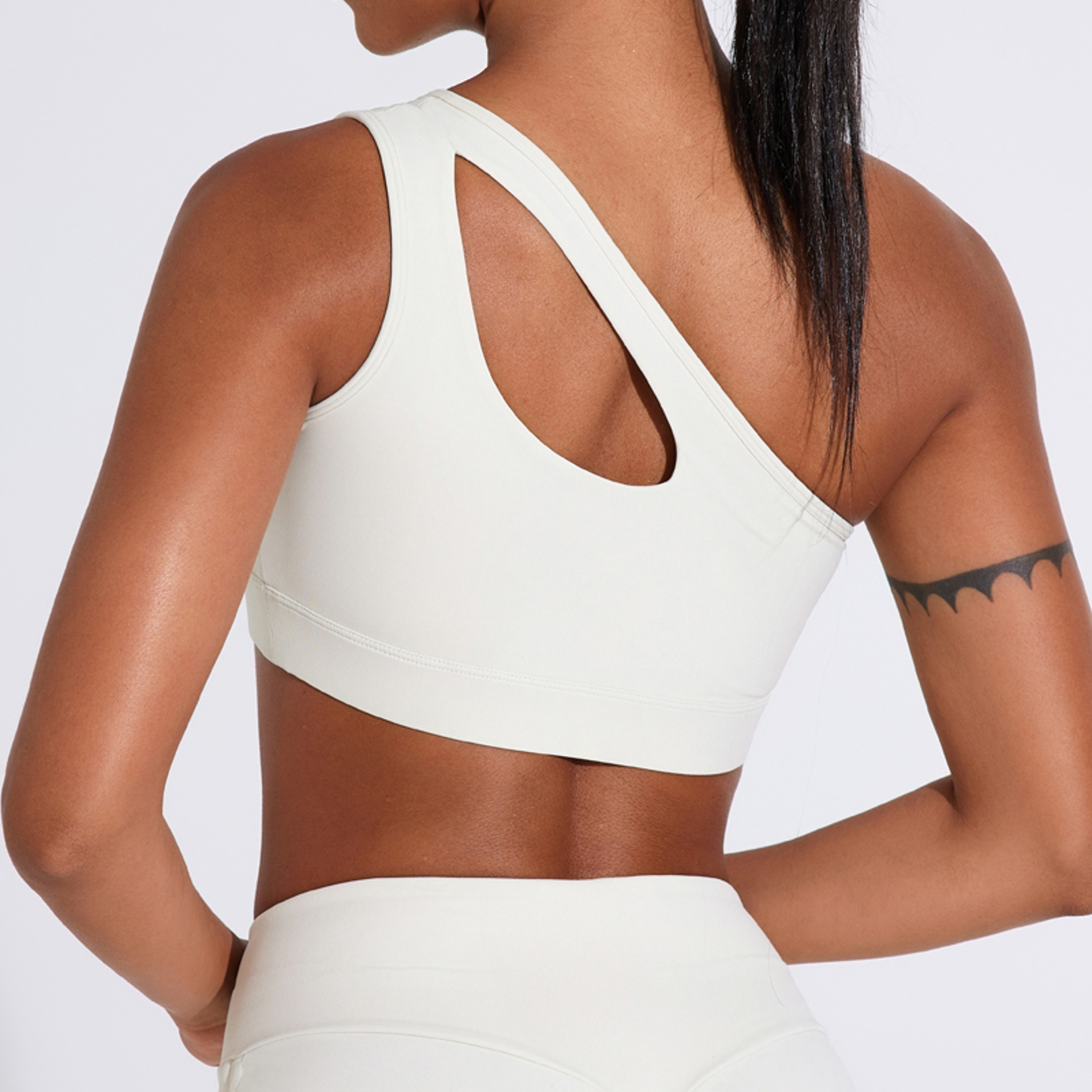 Sexy One Shoulder Sports Bra For Women QuickDrying Yoga Top Vest Gym Running Fitness Underwear Comf 2