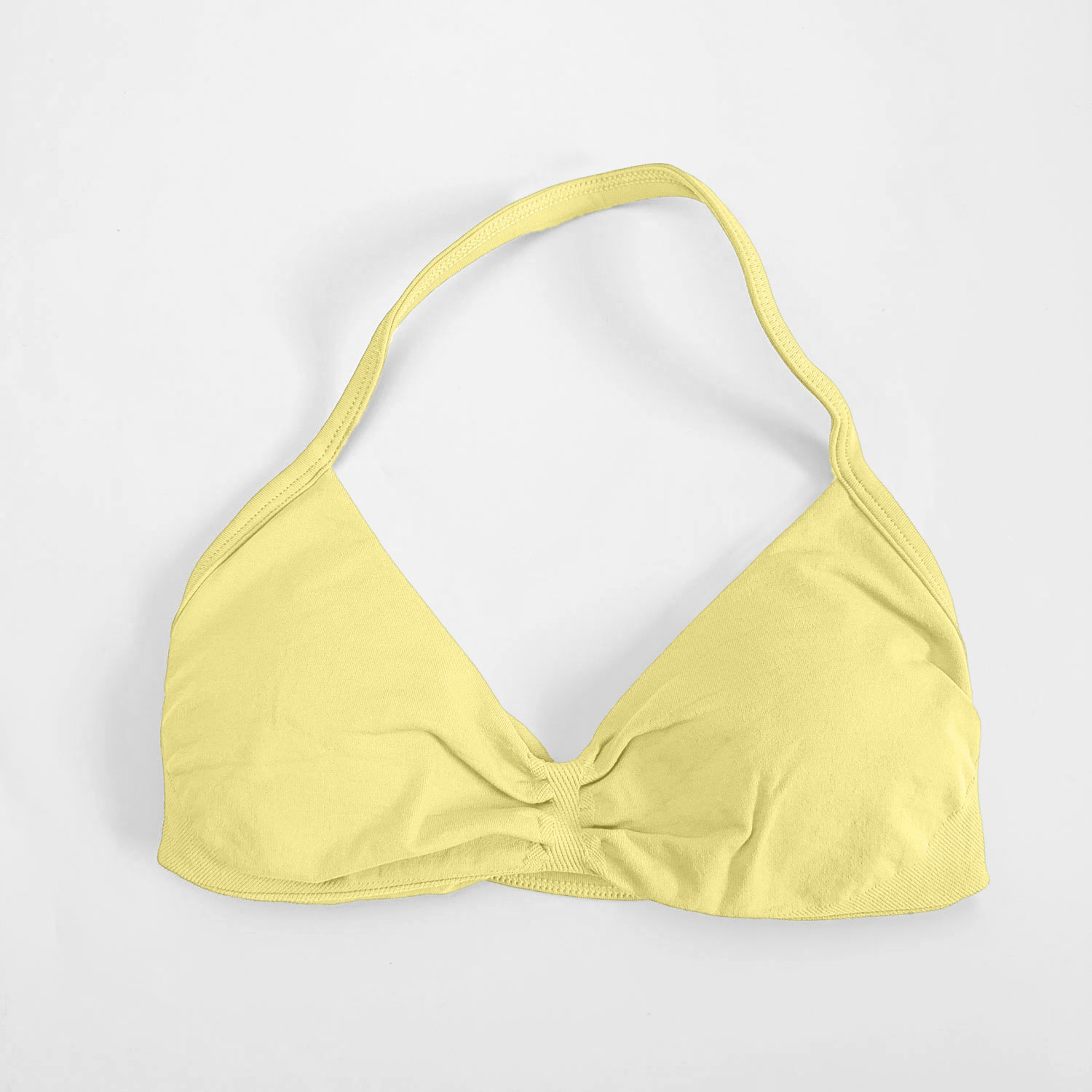 Strappy Bra Gym Top Women High Support Thin Strap Sports Bra Seamless Halter Yoga Workout Underwear 5