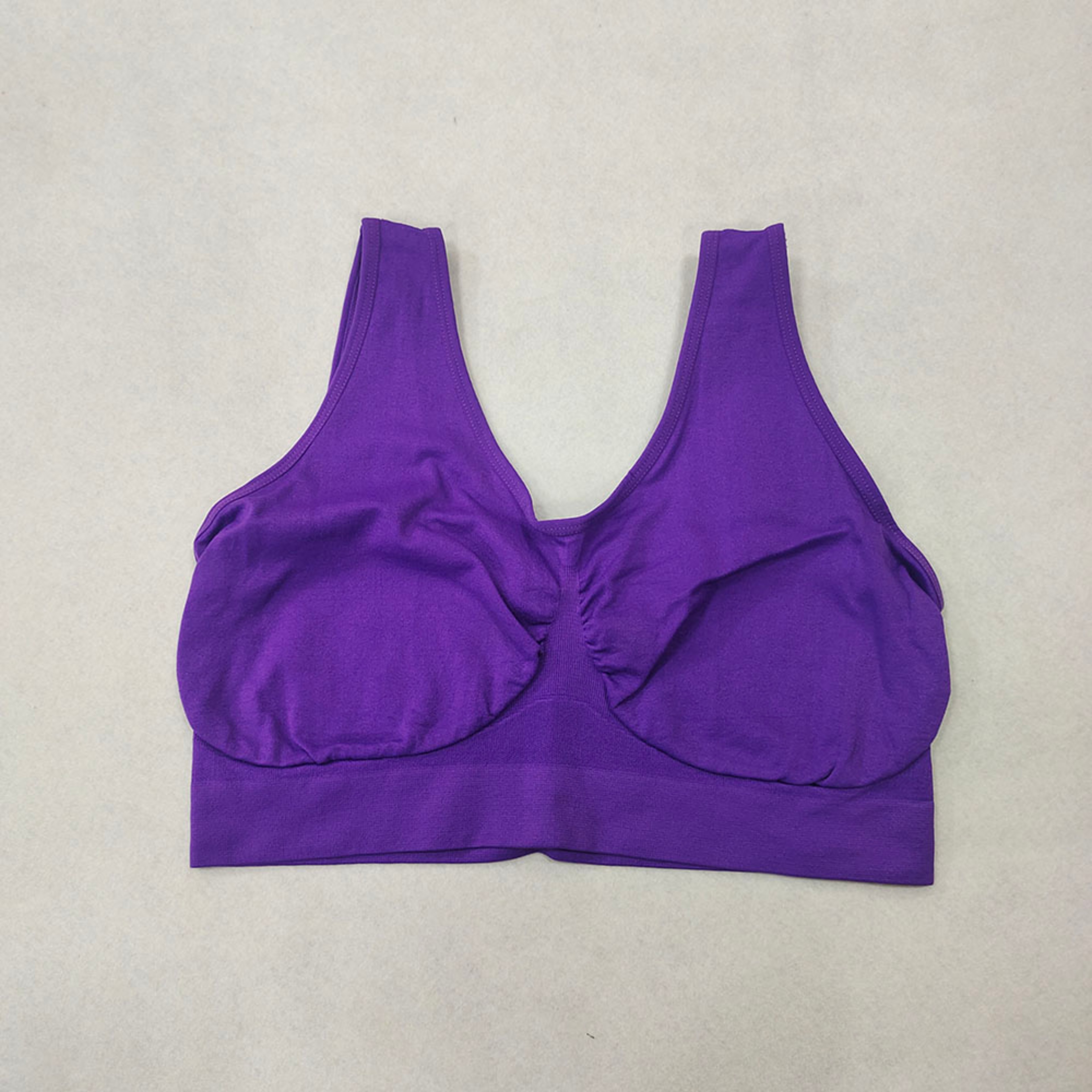 Seamless Bra Vest Women Sleep Underwear Yoga Sports Big Size Brassiere Top No Sponge Insert Pad Bra 0