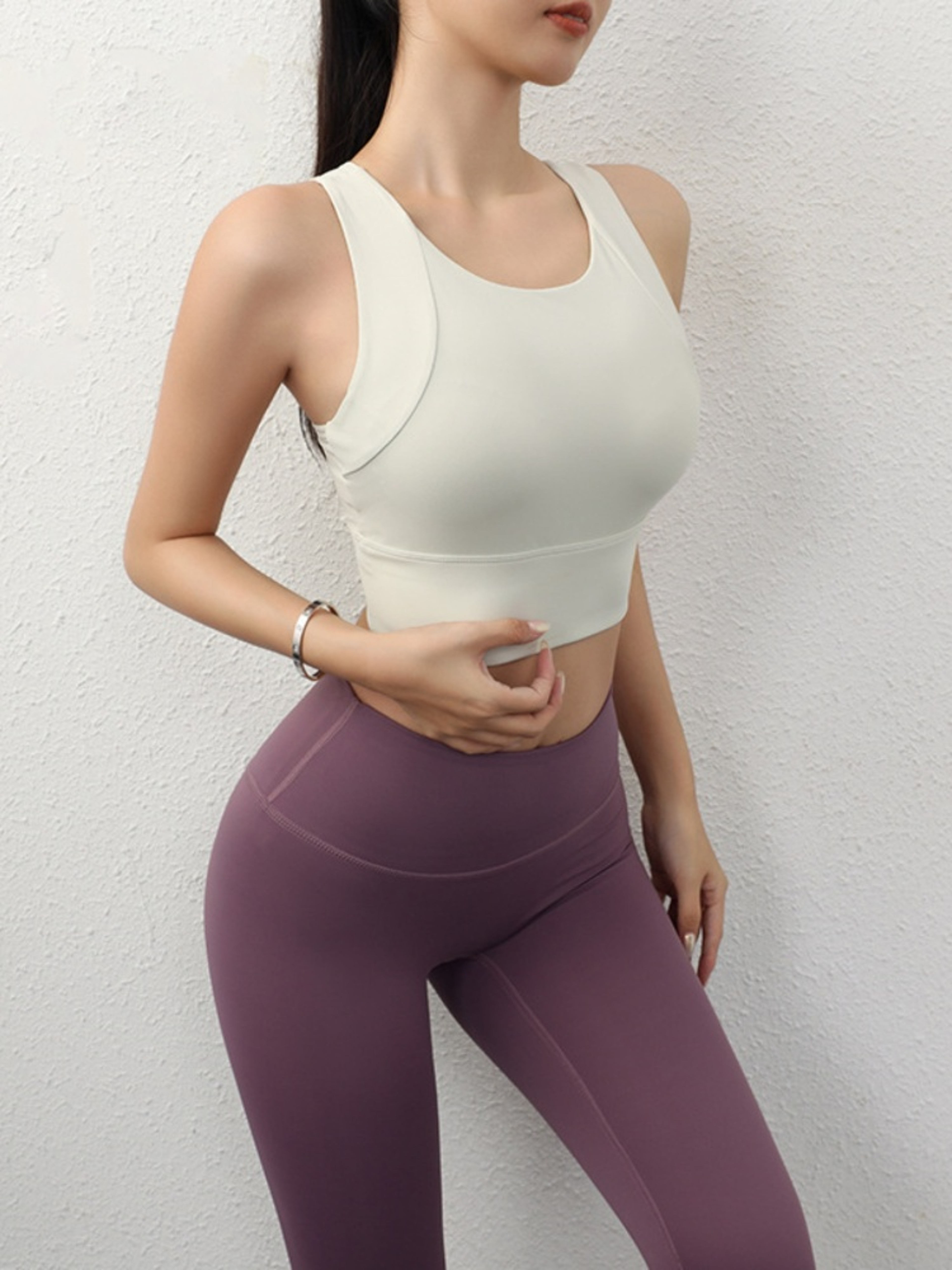 Sexy Women's Sports Bra Top, Tight Elastic Gym Sports Bra, Yoga Crop Top, Stretch Women Sports Underwear for Active Wear – view 4