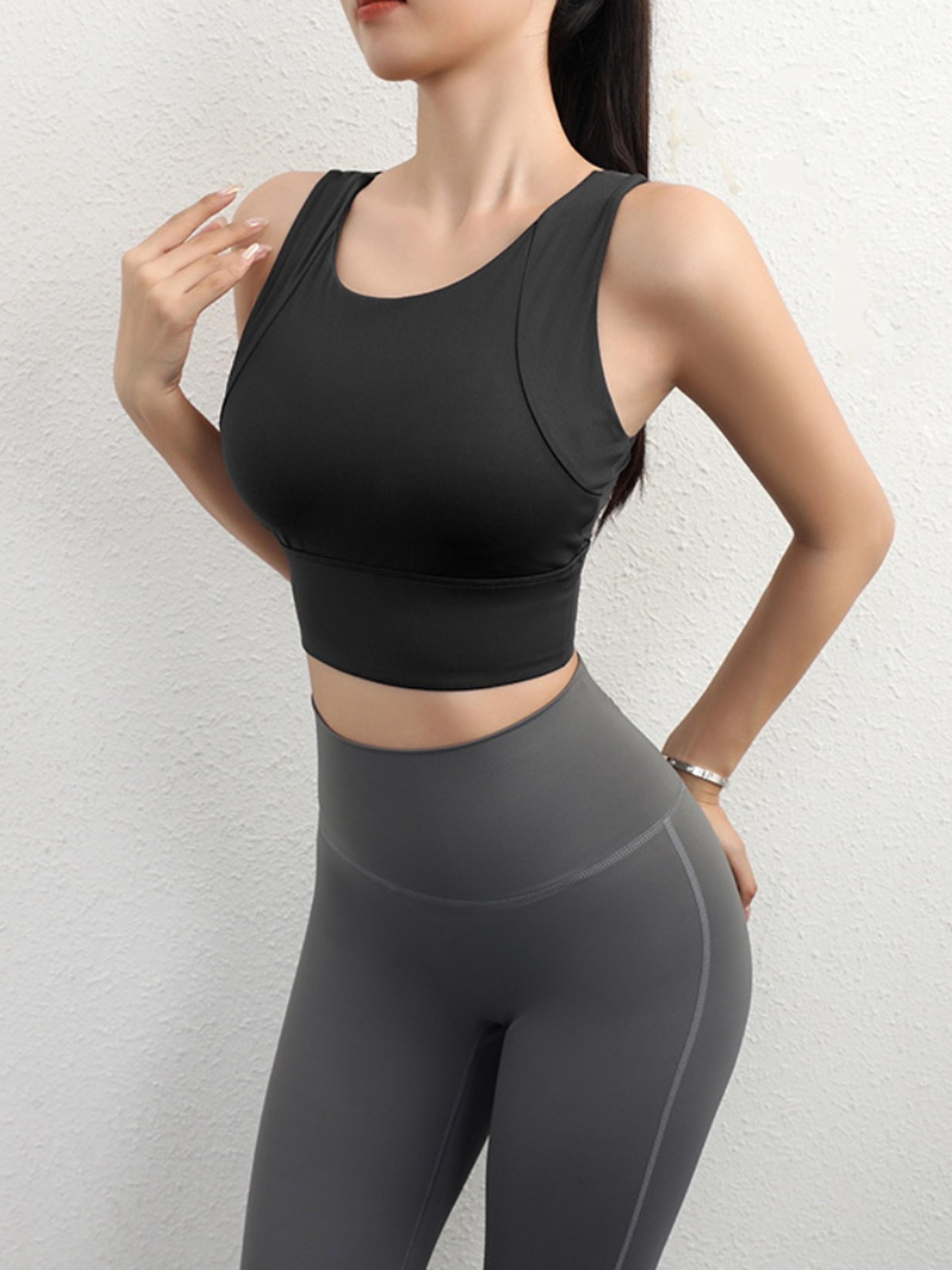 Sexy Women's Sports Bra Top, Tight Elastic Gym Sports Bra, Yoga Crop Top, Stretch Women Sports Underwear for Active Wear – view 8