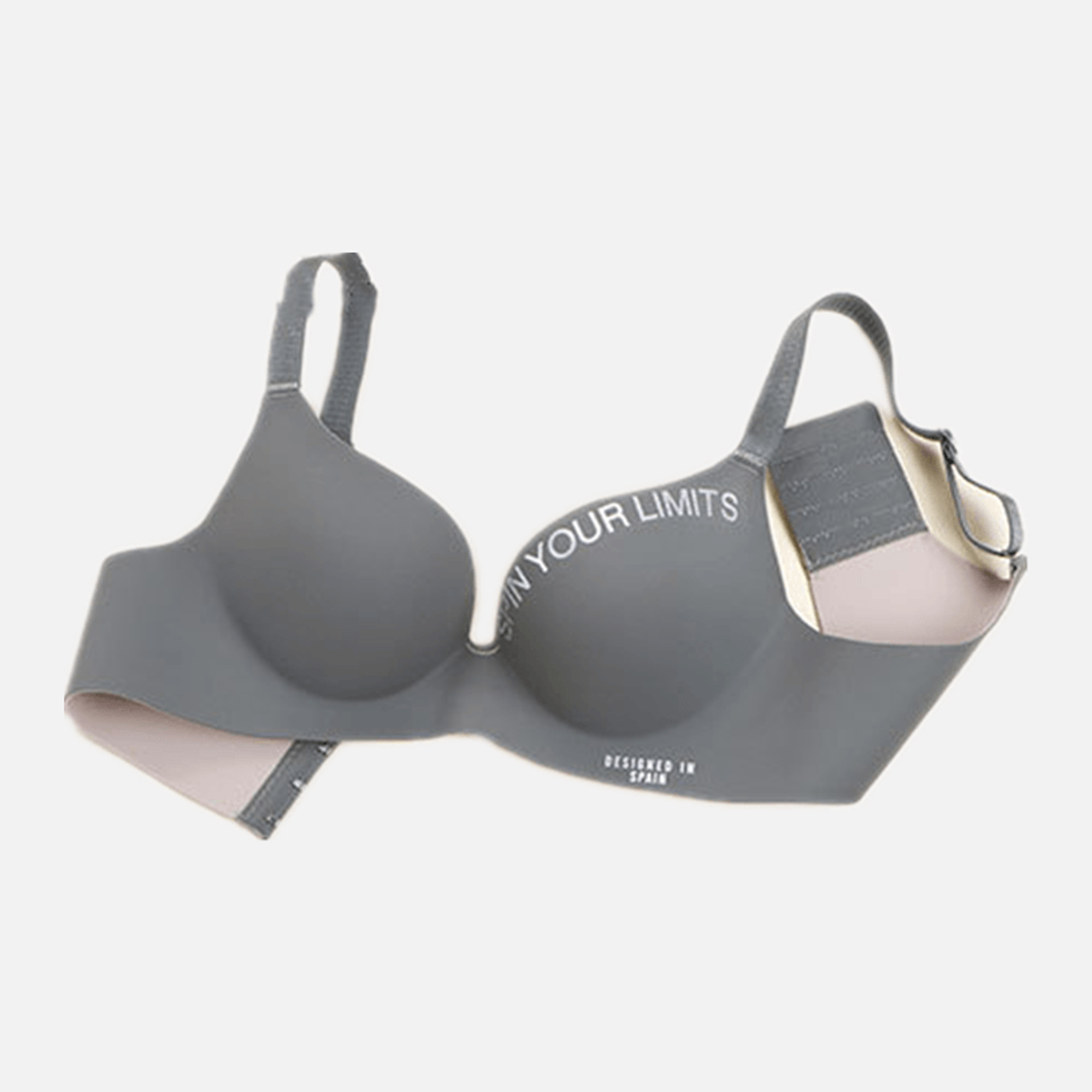 Fashion Alphabet Print Bra, Womens One-Piece Bralette, Seamless, Breathable, No Steel Ring, Sleep Brassiere for Comfort – view 12