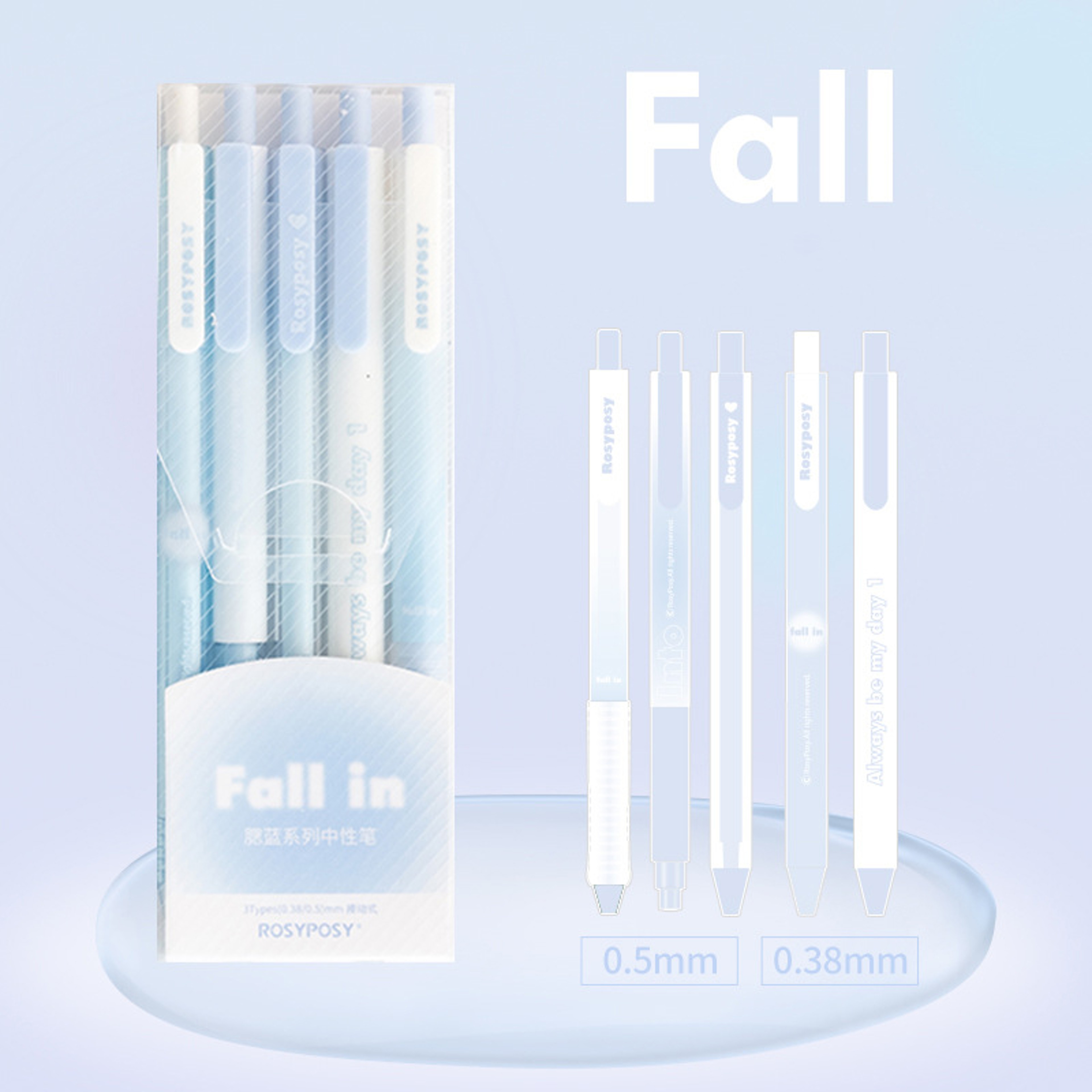 Gradient Gel Pen Set, Hand Account Good-looking Pen, Pen for Student Stationery Supplies, Office Accessories – view 8