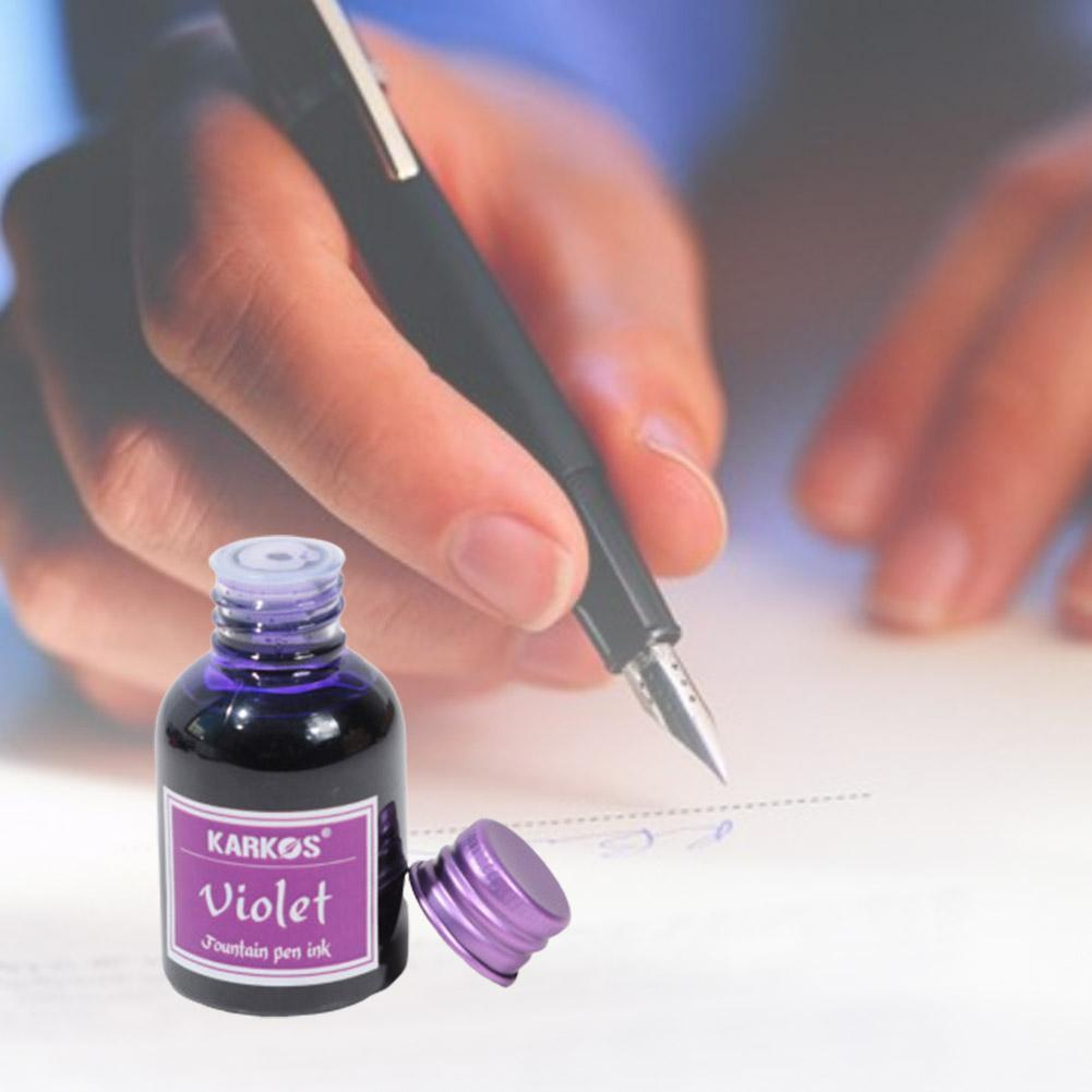 Pure Colorful Fountain Pen Ink, High-Quality Refilling Ink for Calligraphy, Stationery Writing Ink for School Use – view 5