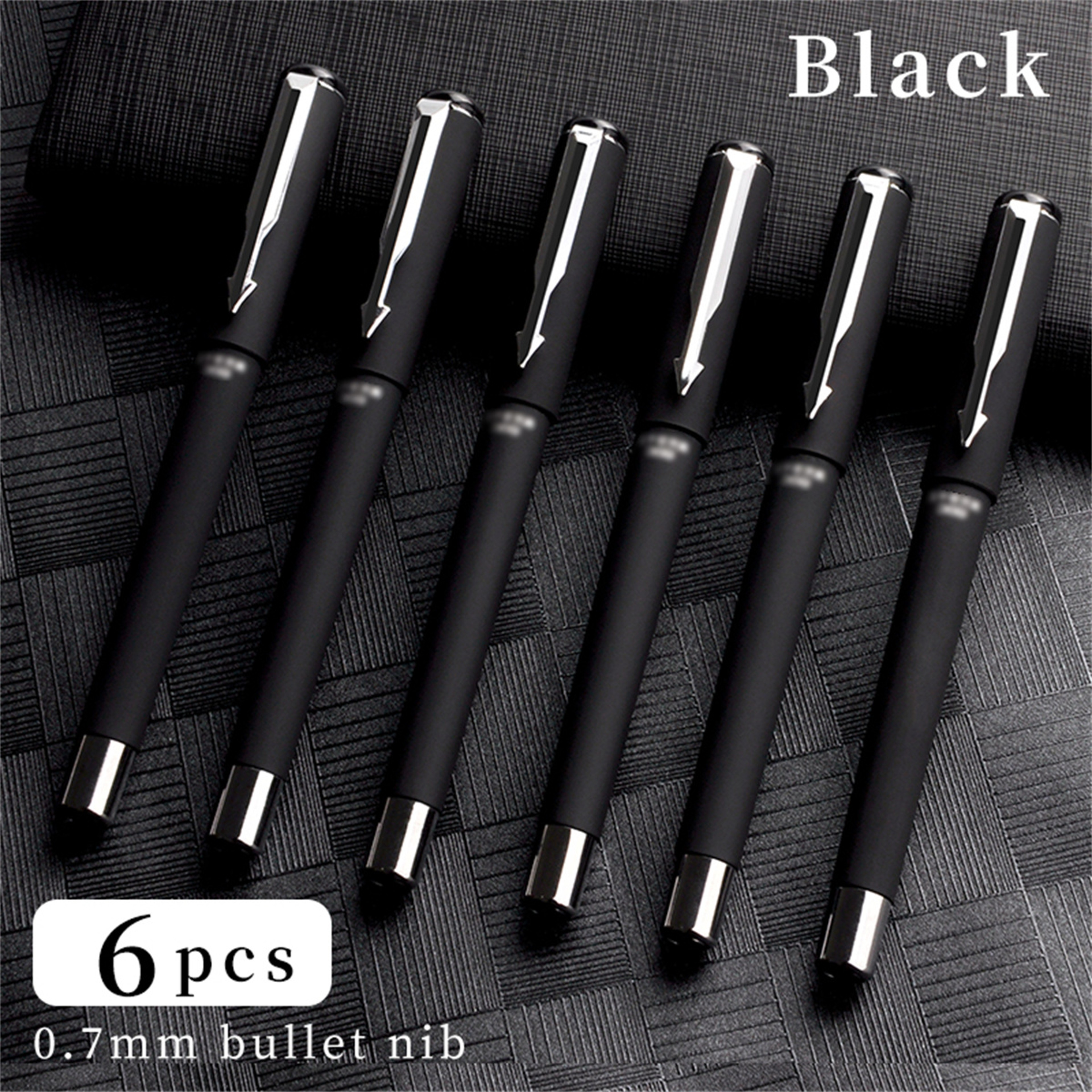 Ballpoint Pen Frosted Titanium Steel Large Capacity NeutralPen Super Smooth Writing Pen For Student 9