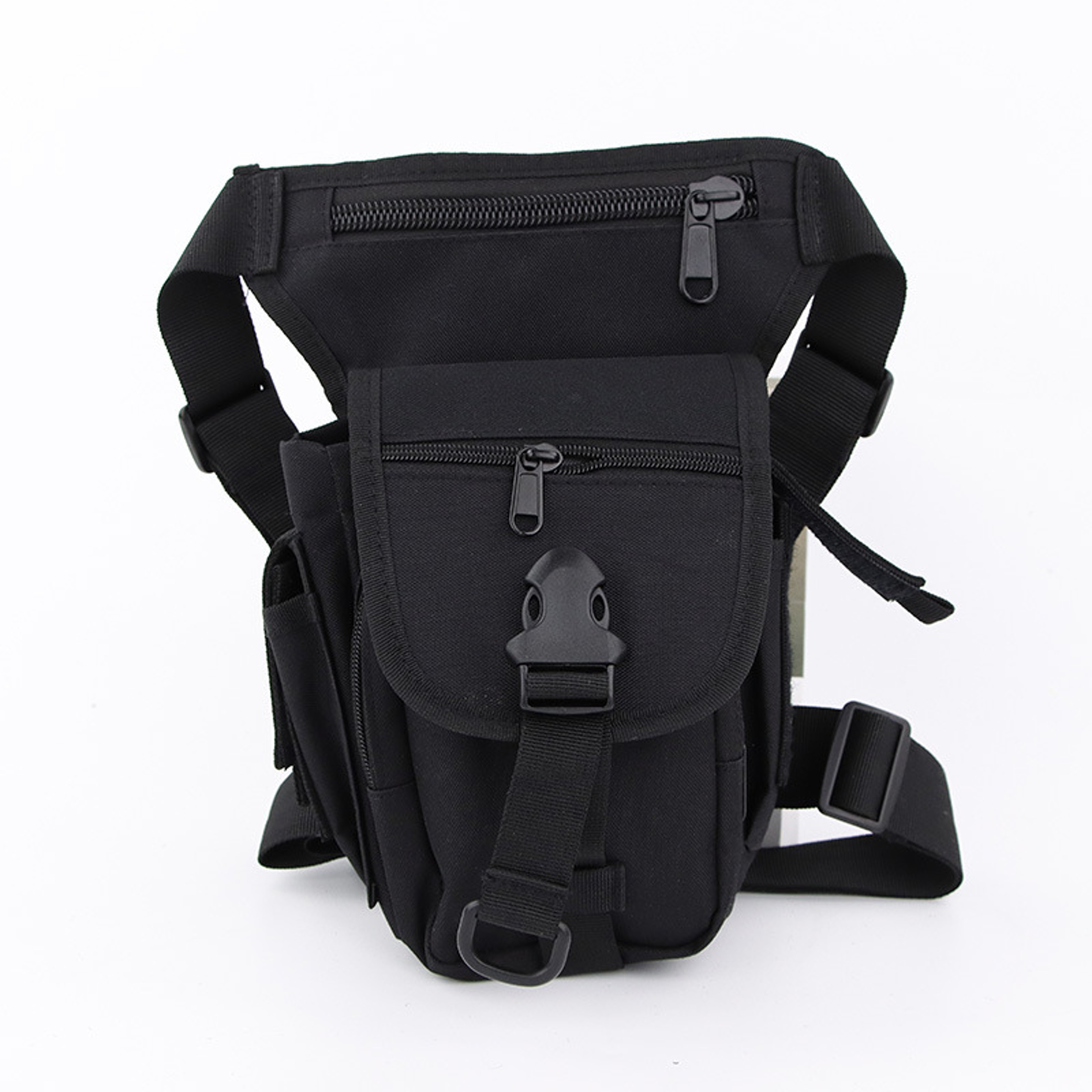 Oxford Fabric Multifunctional Outdoor Cycling Fishing Leg Pack, Water-resistant Sports Waist Bag for Hiking, Camping – view 6