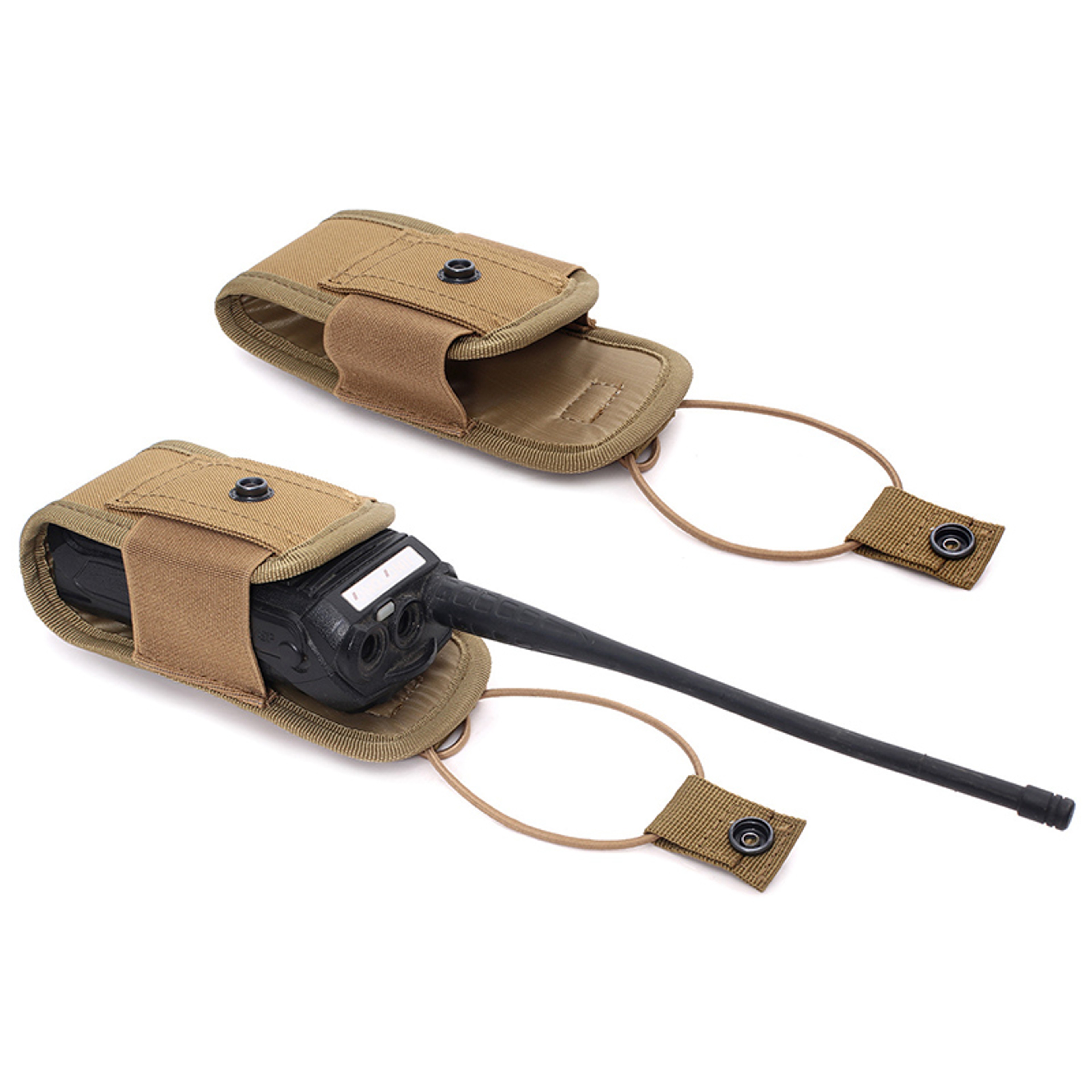 Molle System Walkietalkie Bag Multifunctional Camouflage Accessory Bag Outdoor Sports Wireless Call 0