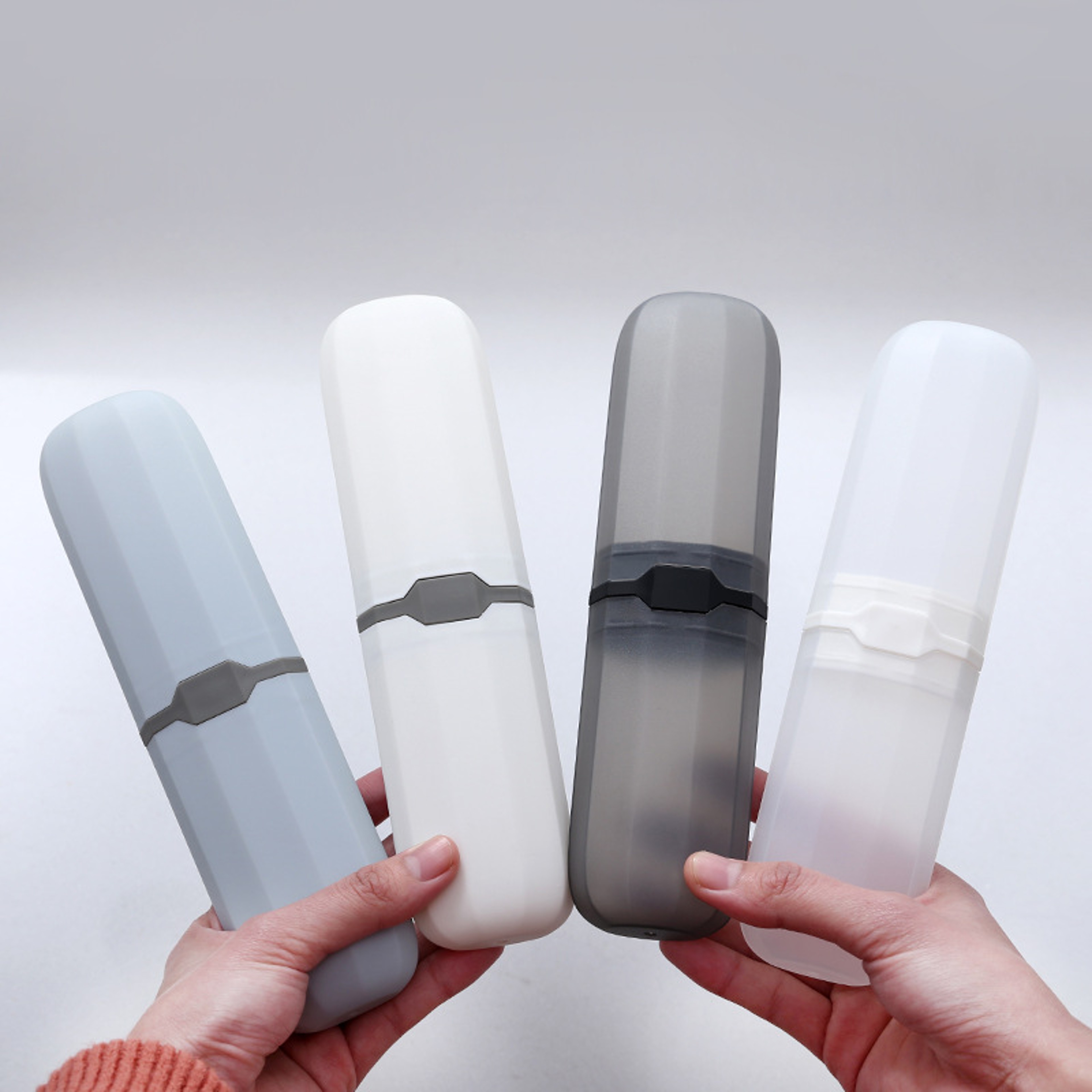 Portable Toothbrush Cover, Storage Box for Travel, Hiking, Camping, Daily Bathroom Accessories, Toothbrush Holder Case – view 7