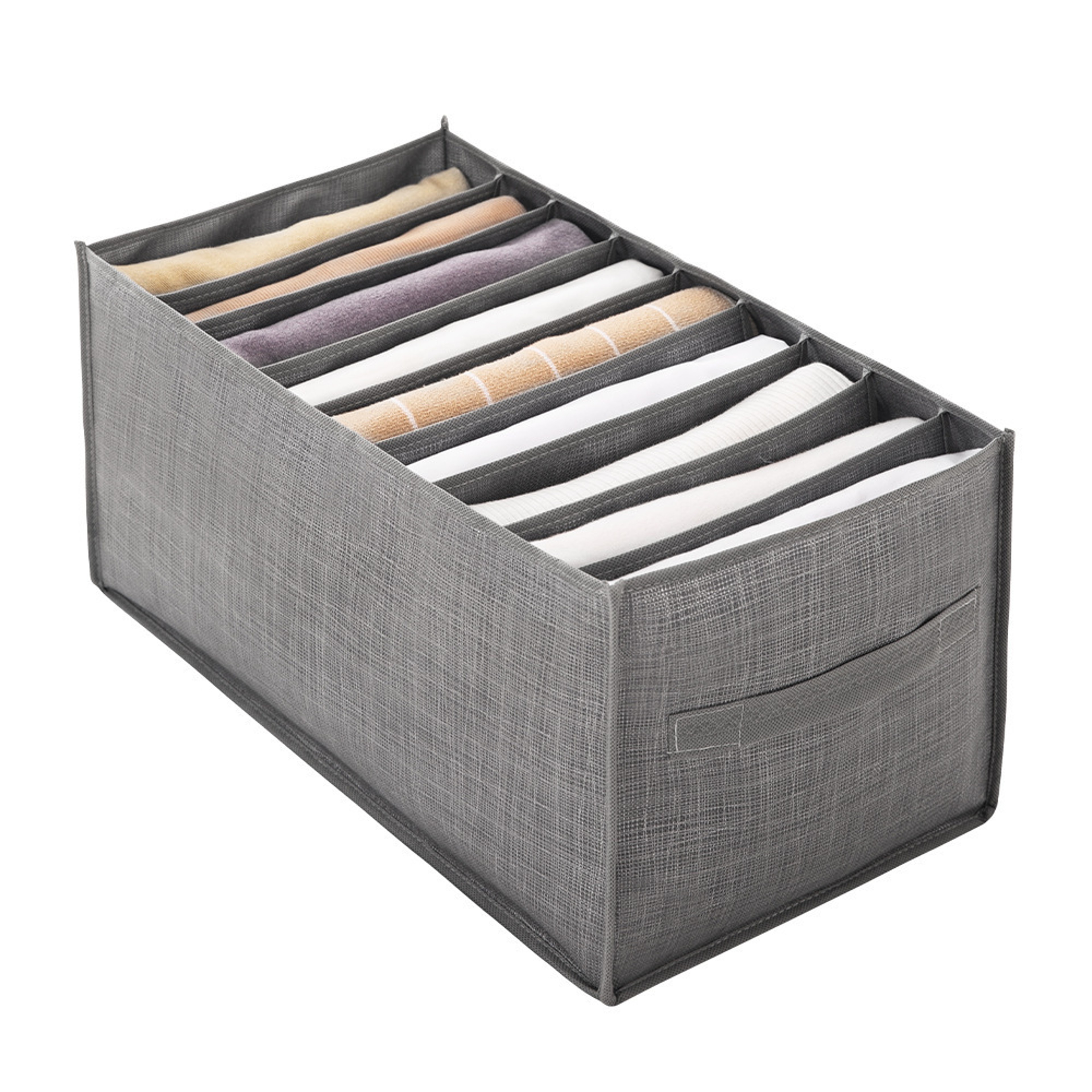 Denim and Sweater Storage Container, Convenient Home Organizer Bag for Sorting Clothes, Perfect Dormitory Storage Box – view 6