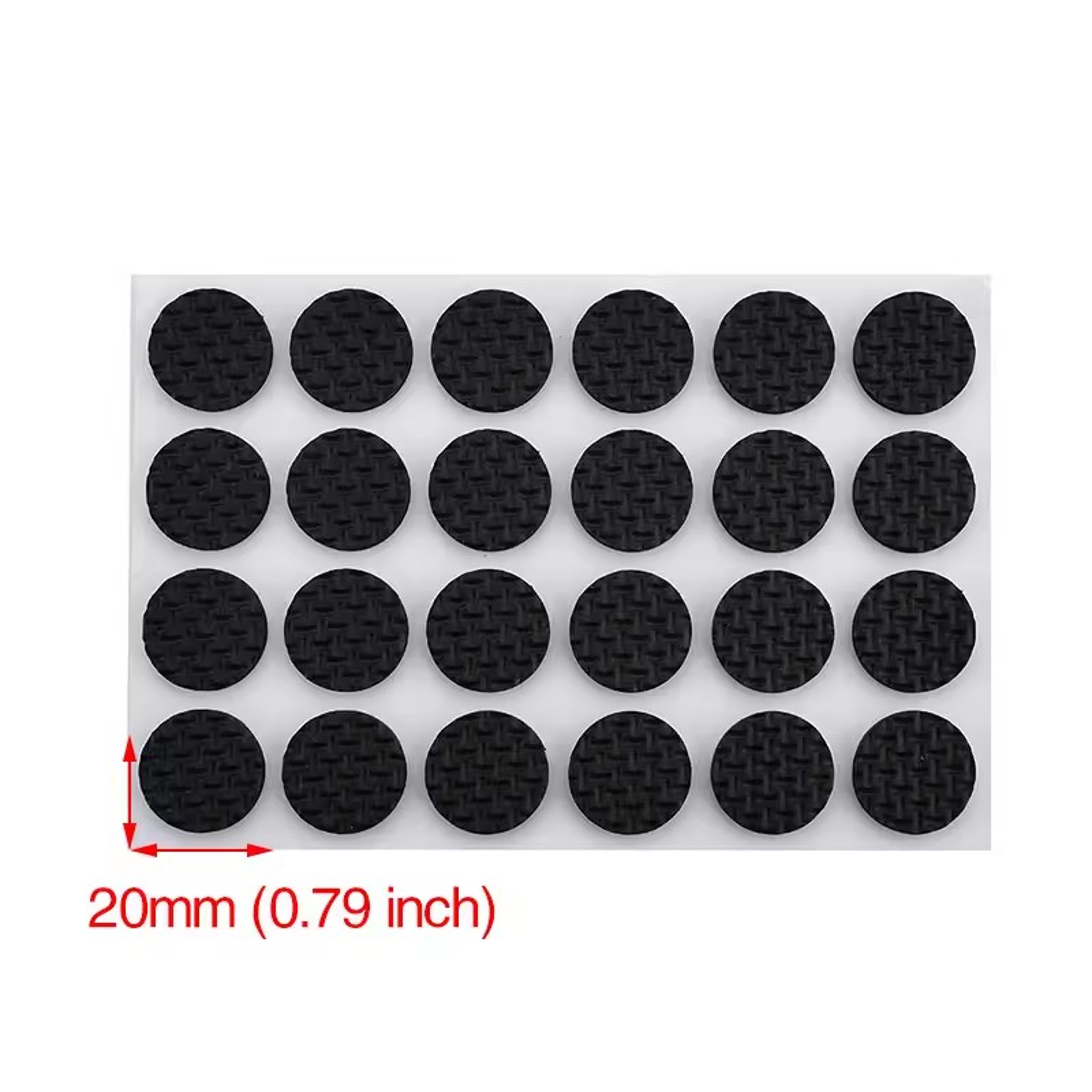 Furniture Pads Adhesive Rubber DIY Furniture Feet Pad Table Legs Stools Chairs Mats Table And Chair