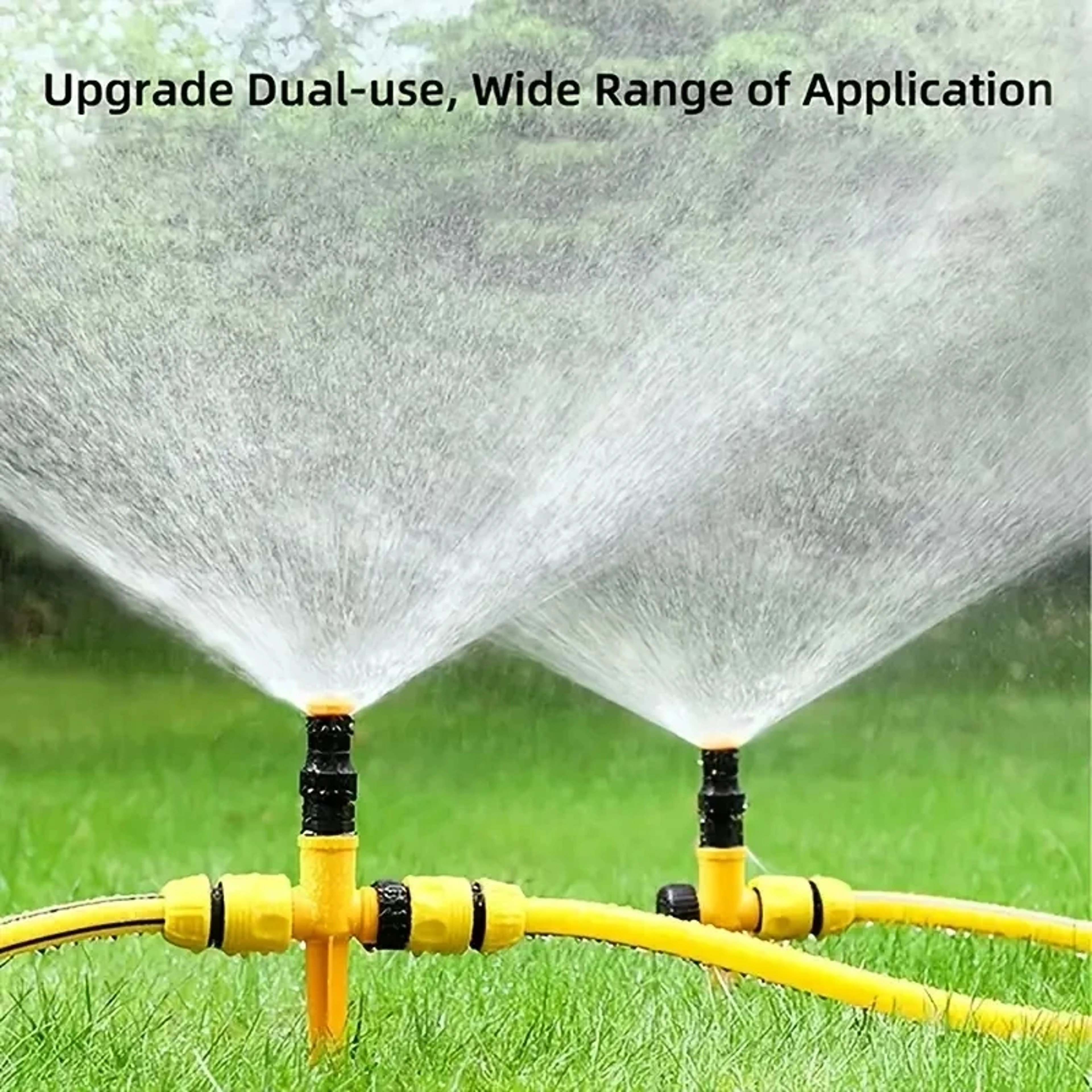 Rotation Automatic Garden Sprinkler Perfect For Lawns Farms And Greenhouses Efficient Watering Solu 1
