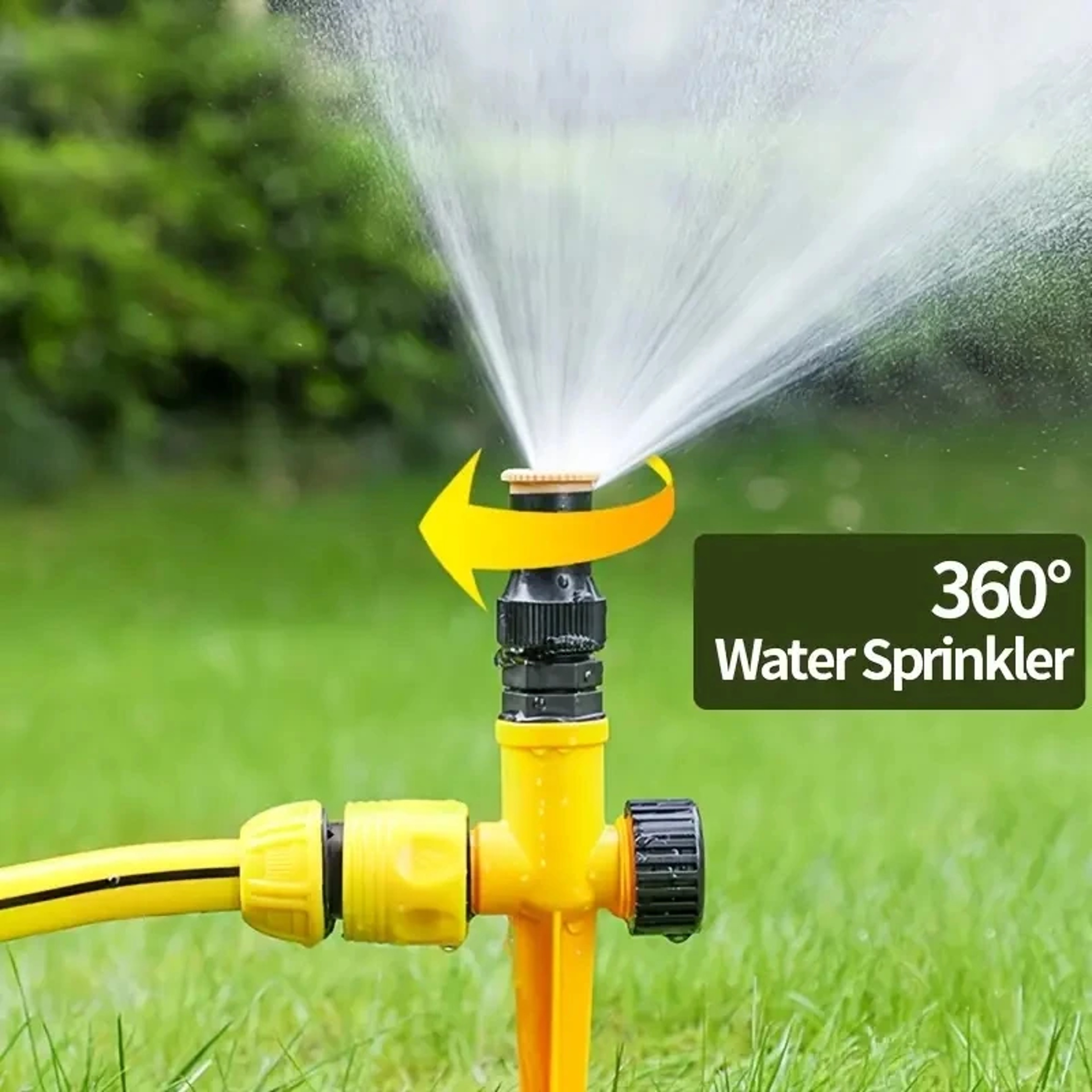 Rotation Automatic Garden Sprinkler Perfect For Lawns Farms And Greenhouses Efficient Watering Solu 2