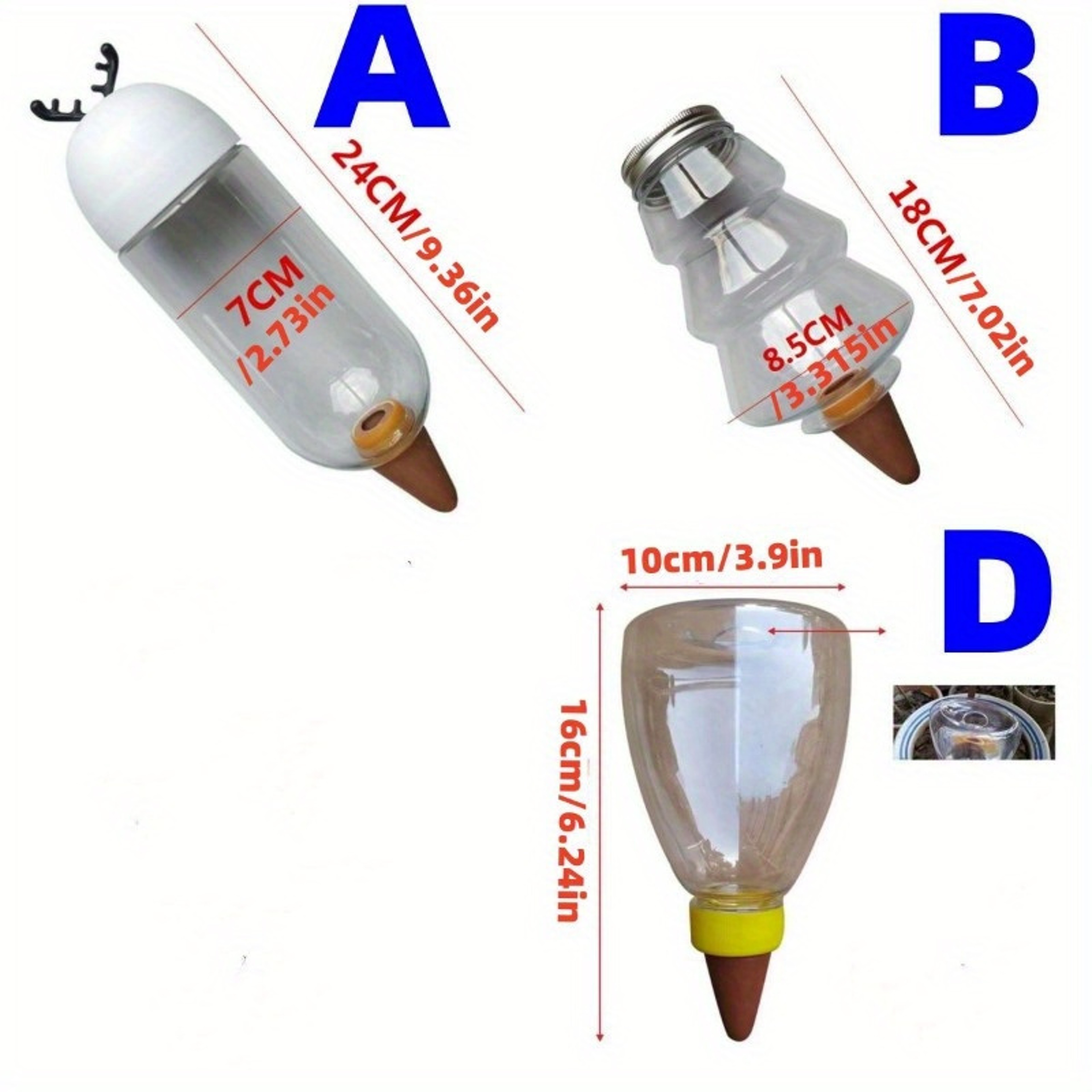 Automatic Plant Watering System For Indoor Potted Plants Electricity Needed Drip Irrigation Spike W 3