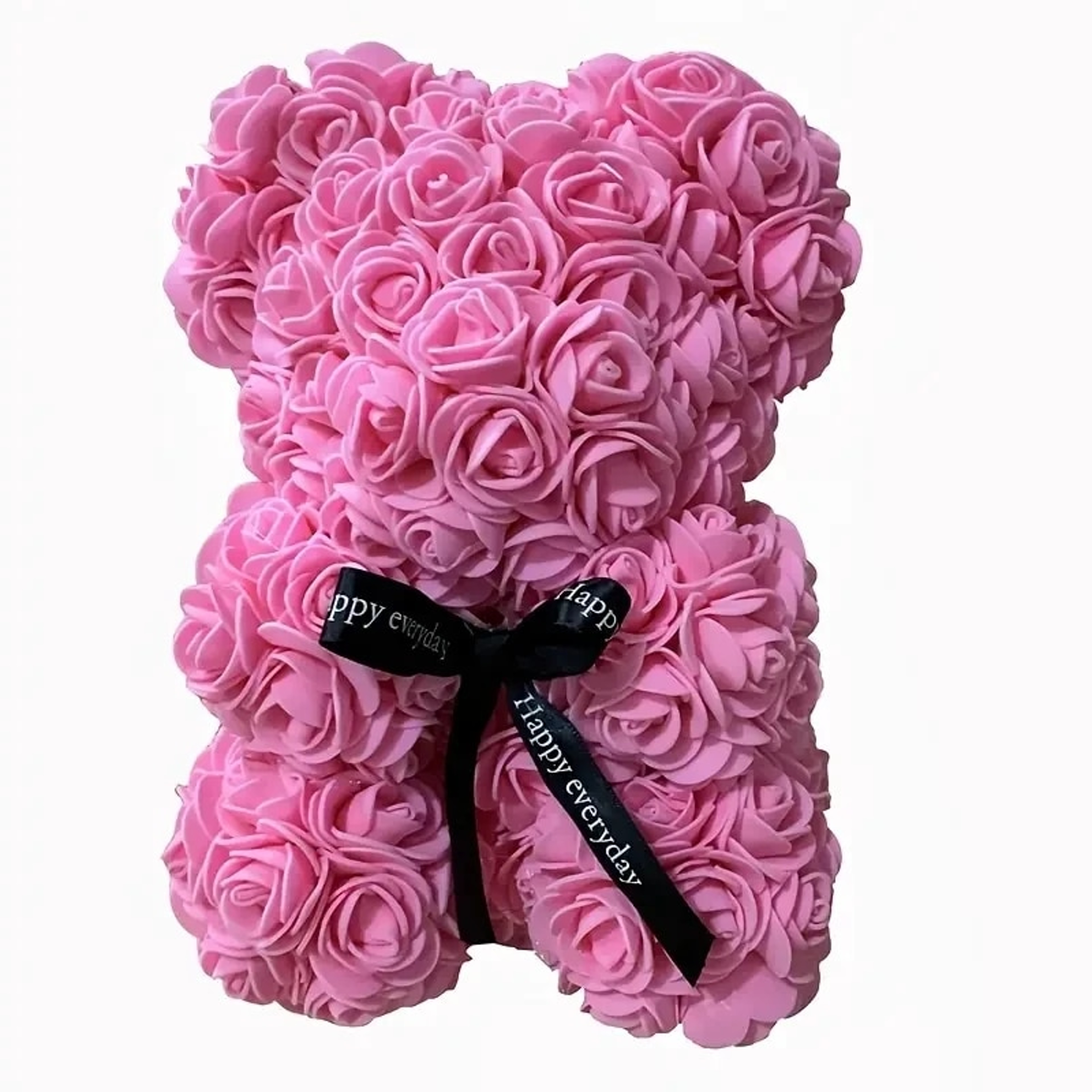 Valentines Rose Bear Gifts For Her Red Artificial Flowers Bear With Rose Bouquet Romantic Gift For  7
