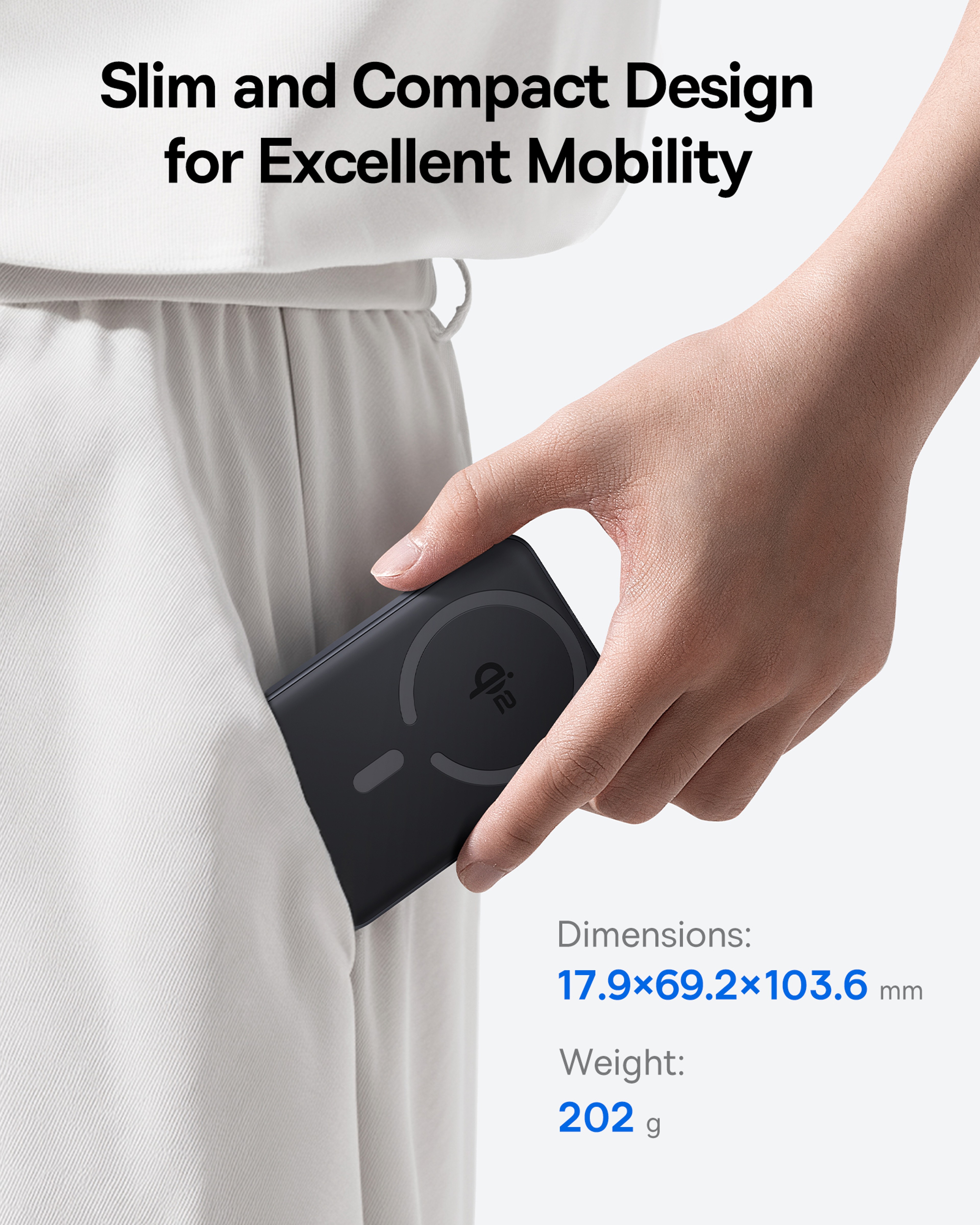 Magnetic Power Bank Wireless Charging Wired Charge Certified For IPhone Pro Max 4
