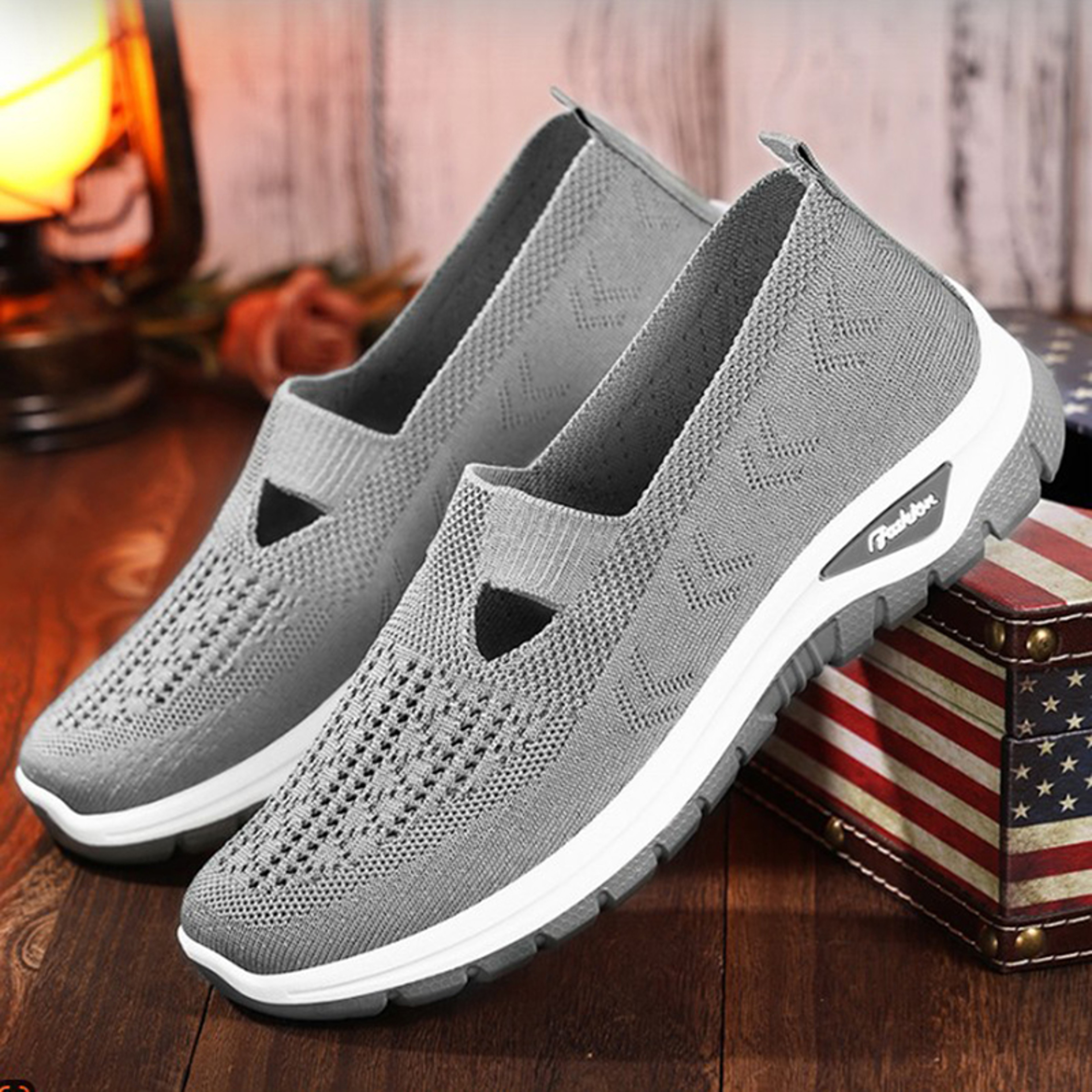 New Mesh Women Vulcanized Shoes, High Quality Women Sneakers, Slip On Flats Shoes, Women Loafers – view 5