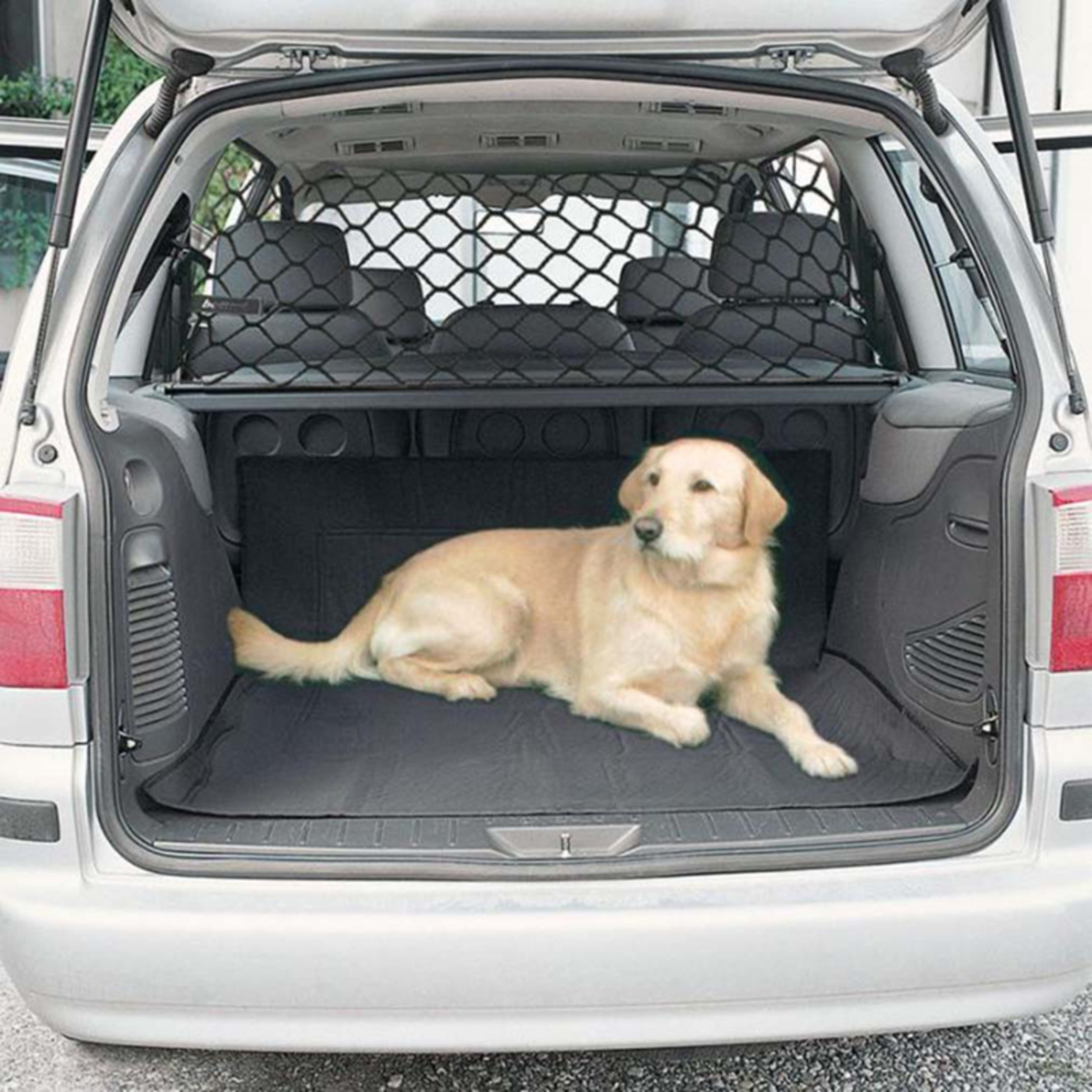 Car Trunk Fence Pet Dog Isolation Net Sturdy Elastic Protective Net For Pet Safety Durable Vehicle  0