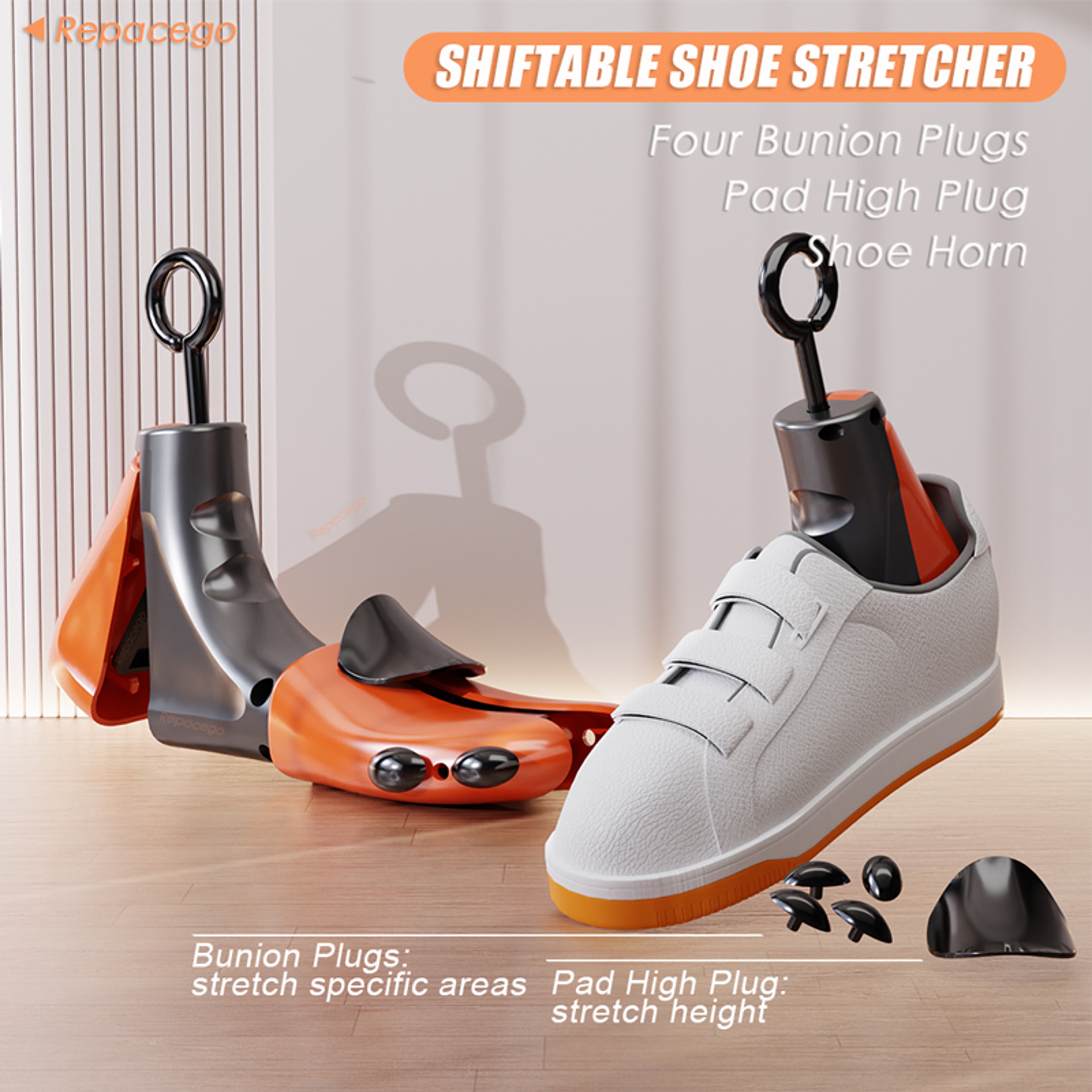 Shoe Stretcher Universal Unisex Adjustable Shoe Trees For Men And Women High And Low Top Shoes Exte 5