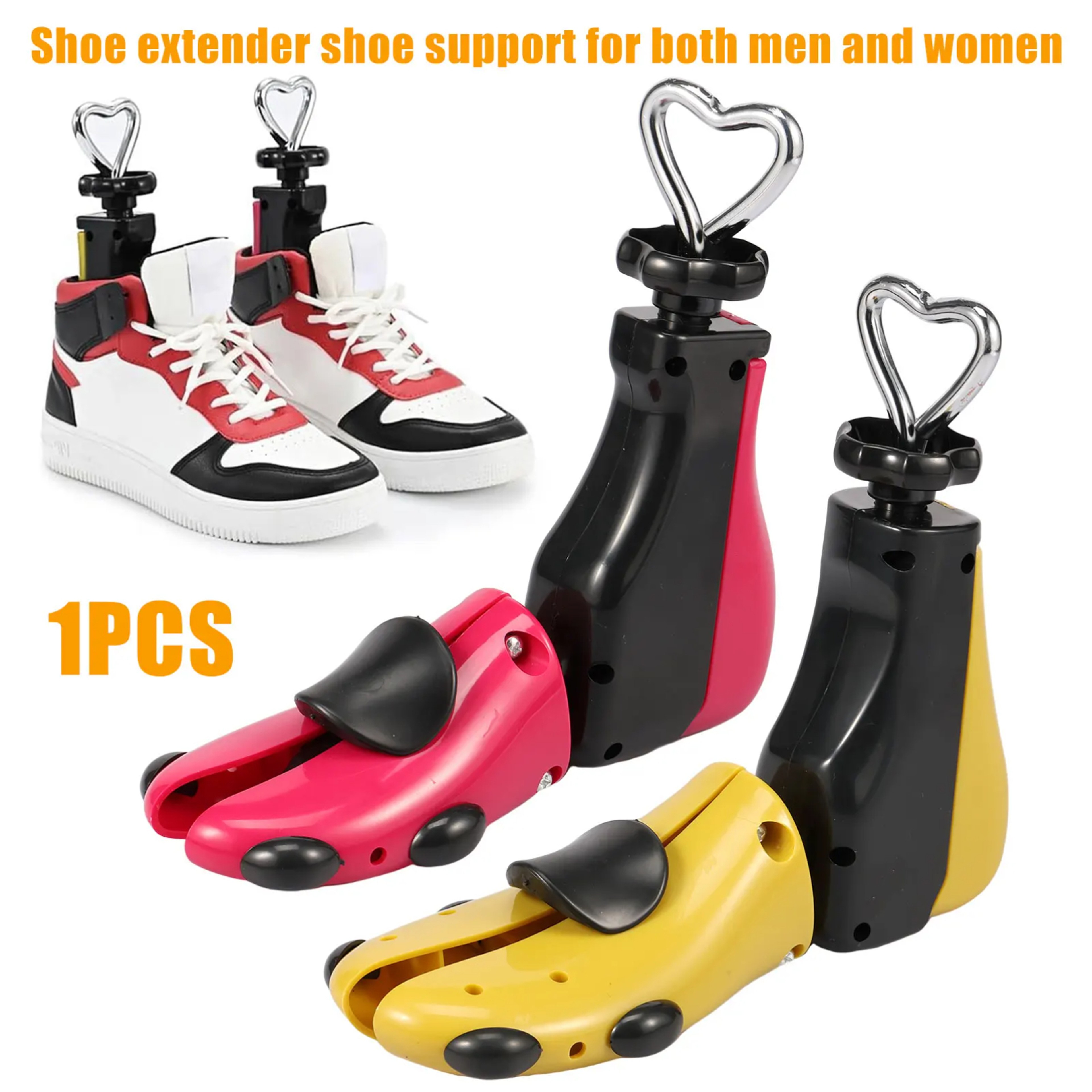 Universal Shoe Stretcher Adjustable Boot Stretcher Sneaker Shoe Expander With Steel Shaft For Left  0