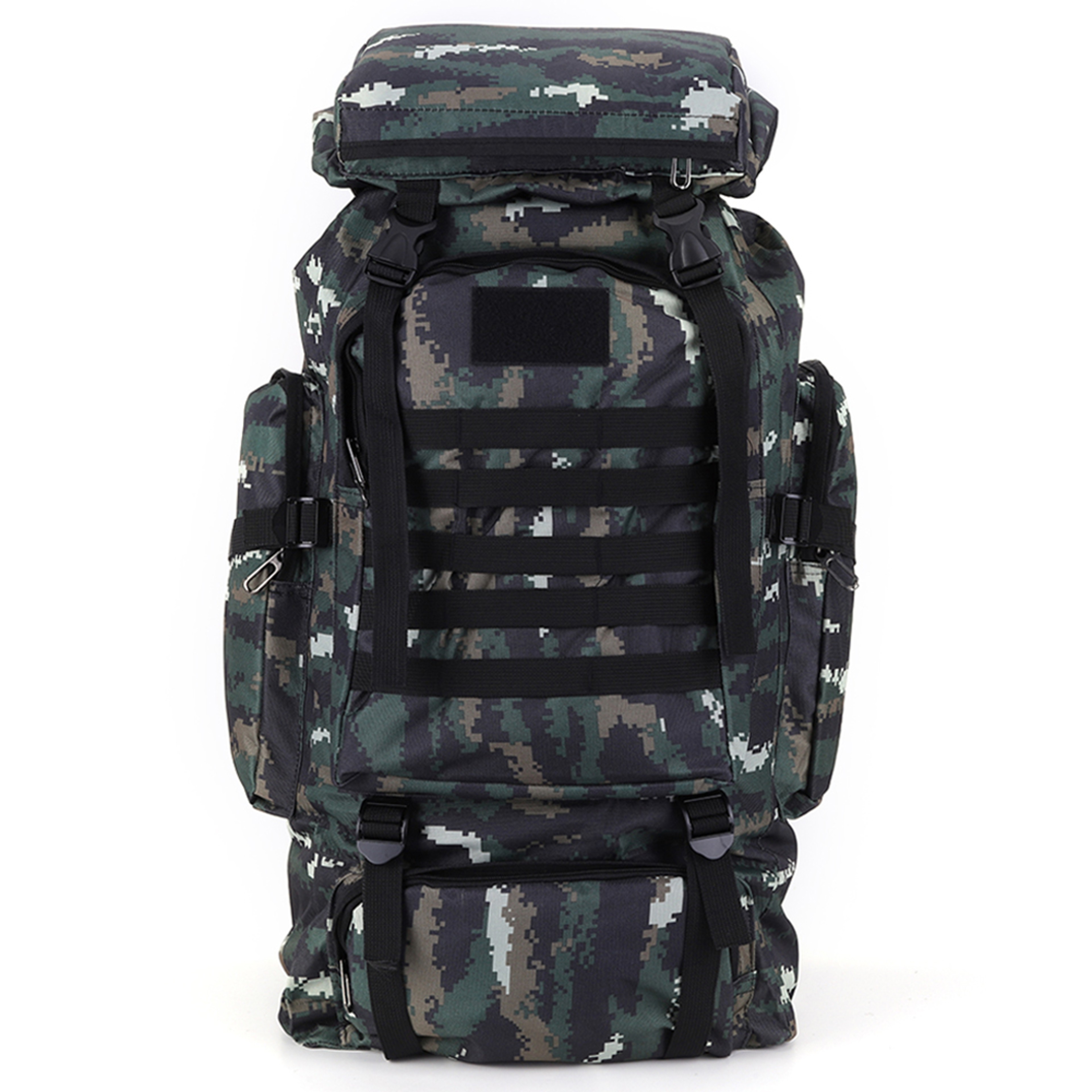 Mountaineering Backpack 600D Oxford Cloth Trekking Backpack WearResistant Mountain Climbing Rucksac