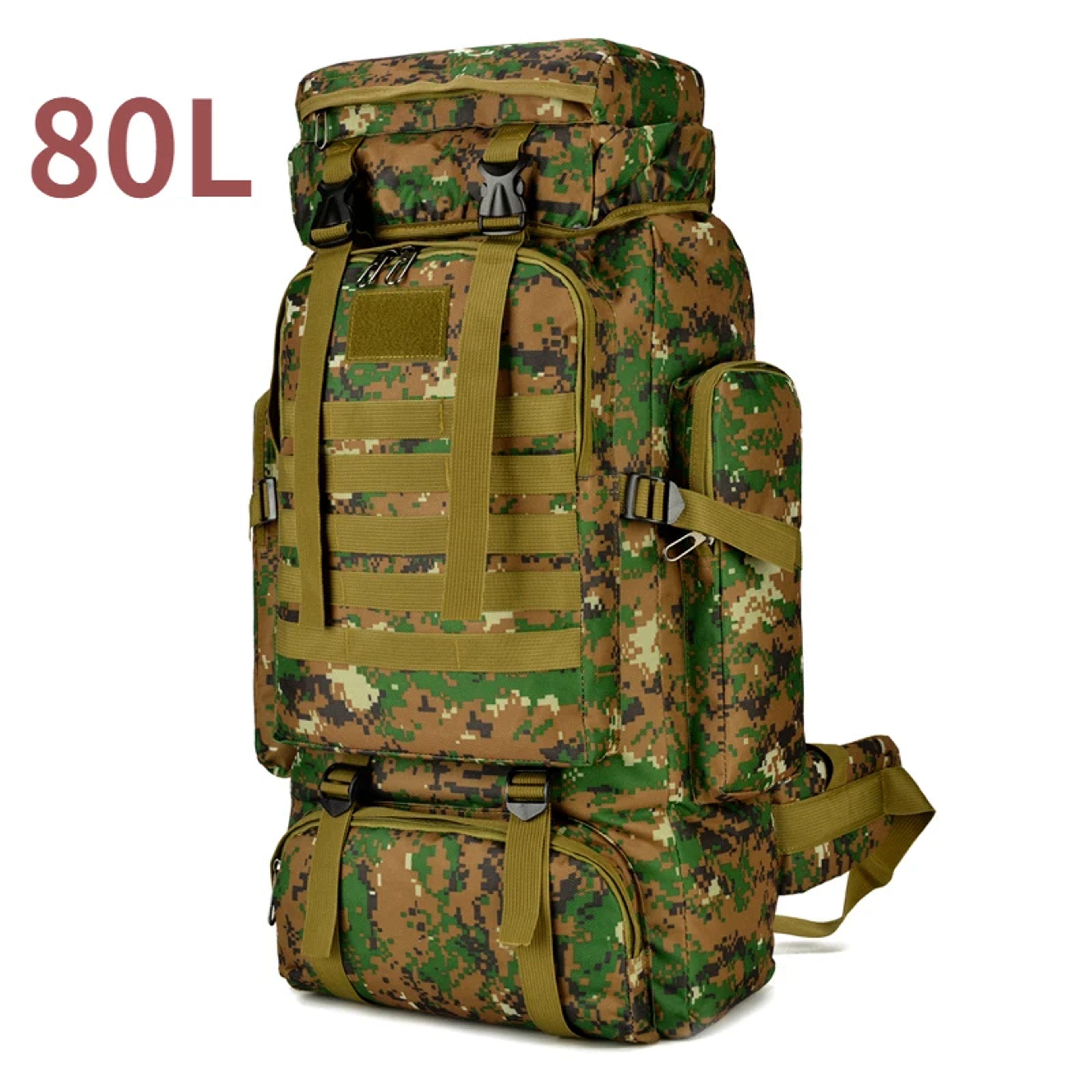 Mountaineering Bag Tactical Backpack Hiking Backpack For Camping Outdoors Climbing Travel Backpack  4