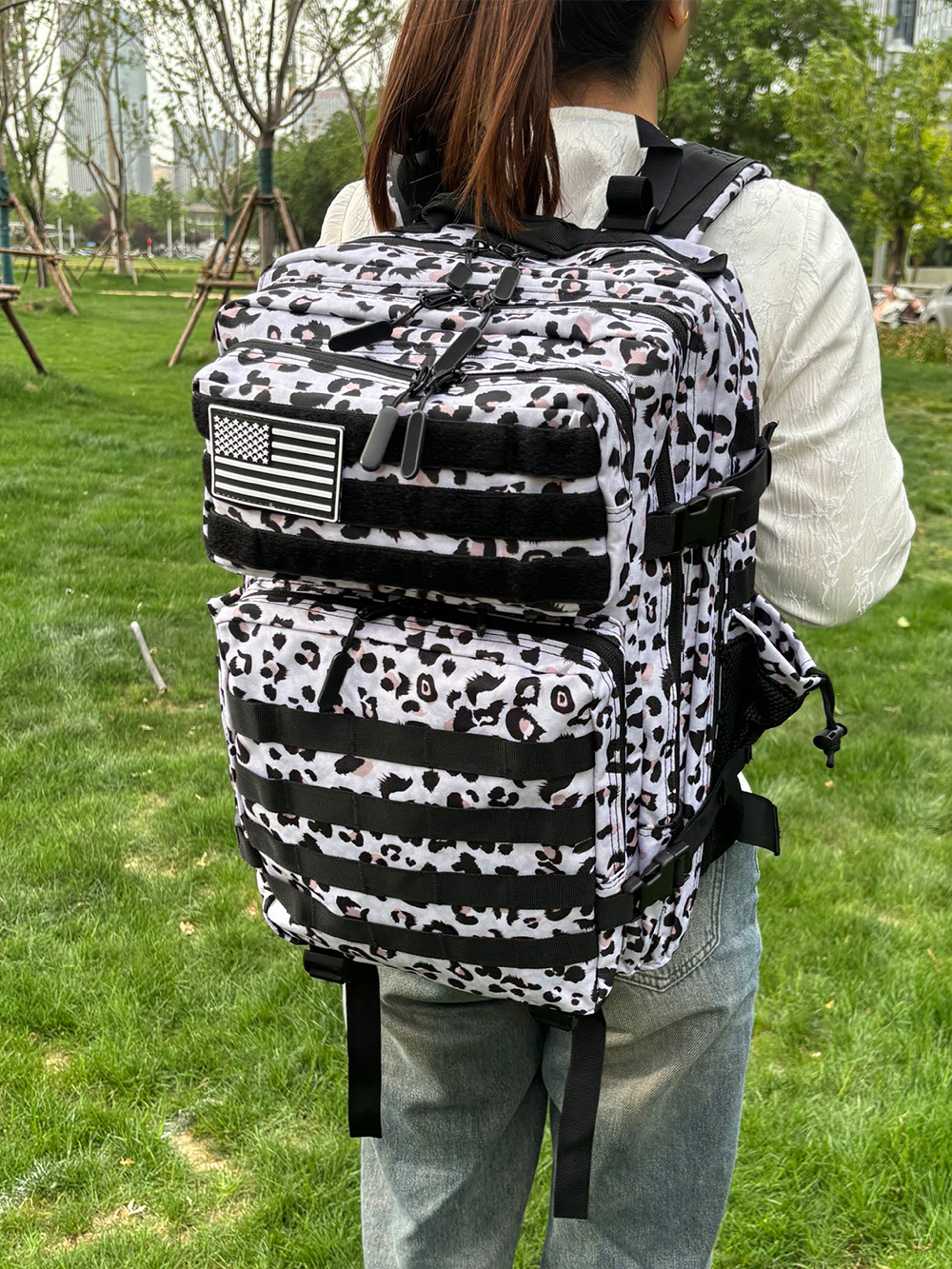 Tactical Backpack, Assault Outdoor Backpack, Waterproof Climbing Rucksack for Camping, Hiking, Hunting Mochila Bag – view 6