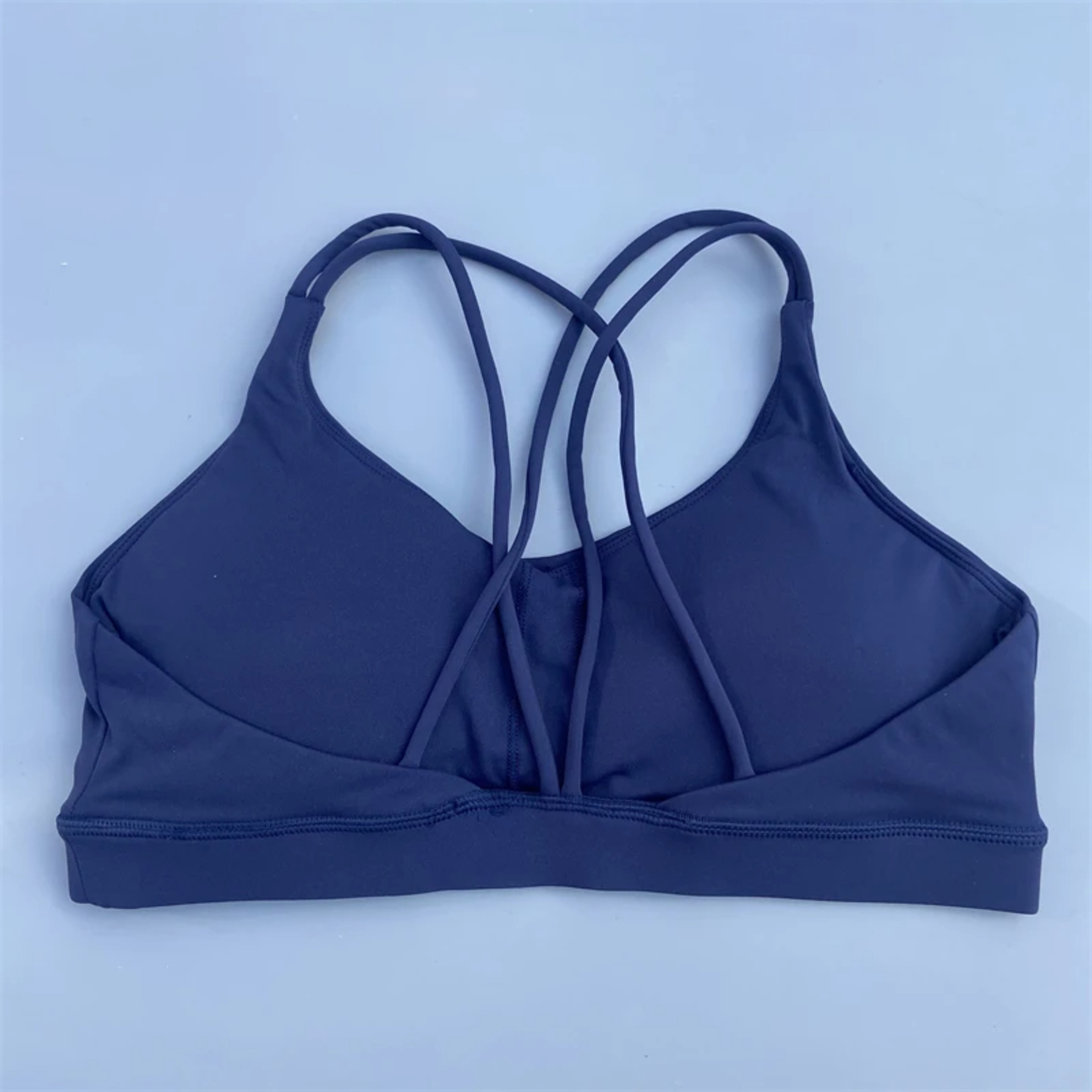 Solid Color Women Fitness Bra, High Strength Sport Top, Gym Yoga Training Tight with Chest Pad for Comfort Support – view 14