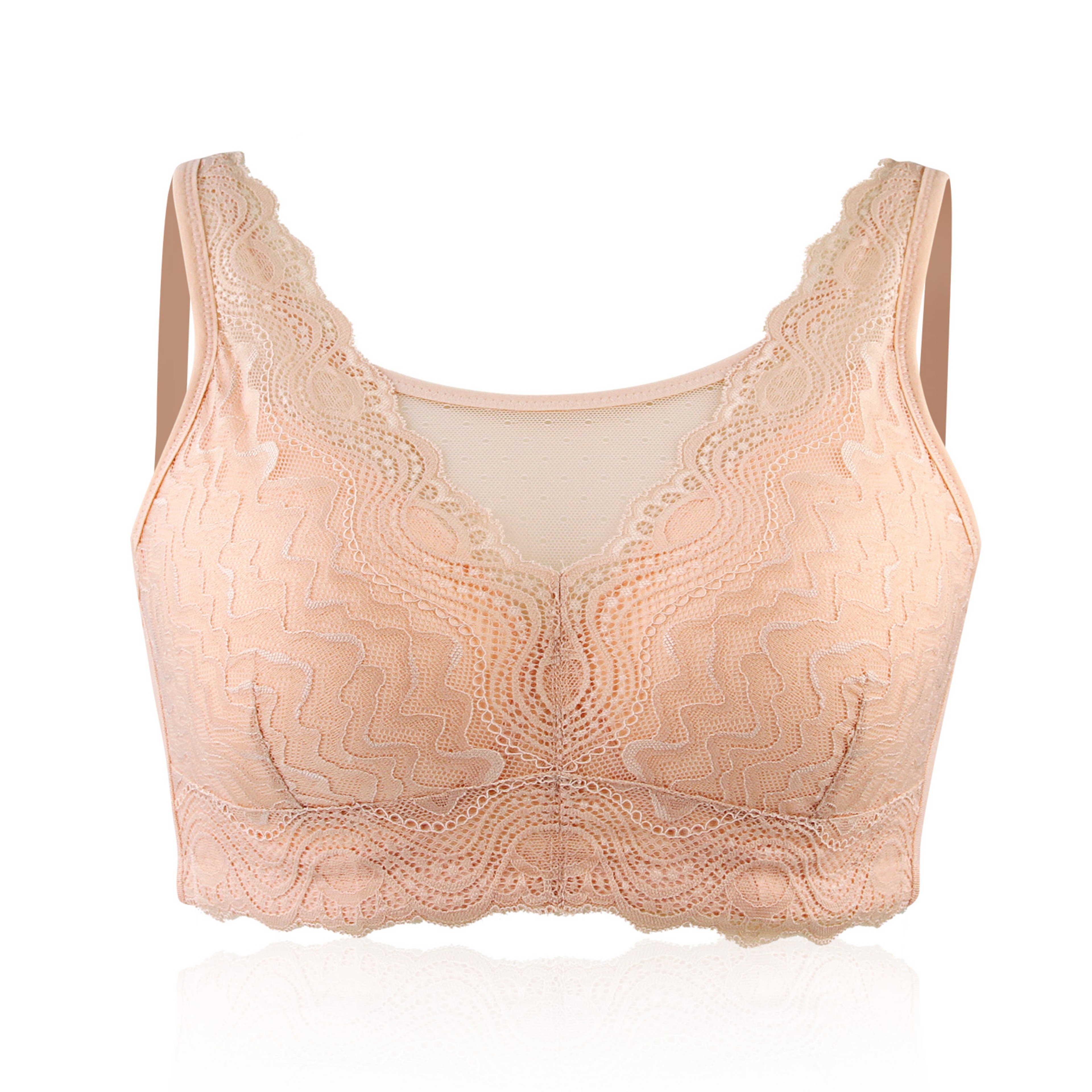 New Breast Surgery Lace Back Breasted Silicone Padded, Breast Cancer Patients, No Steel Ring Support – view 10