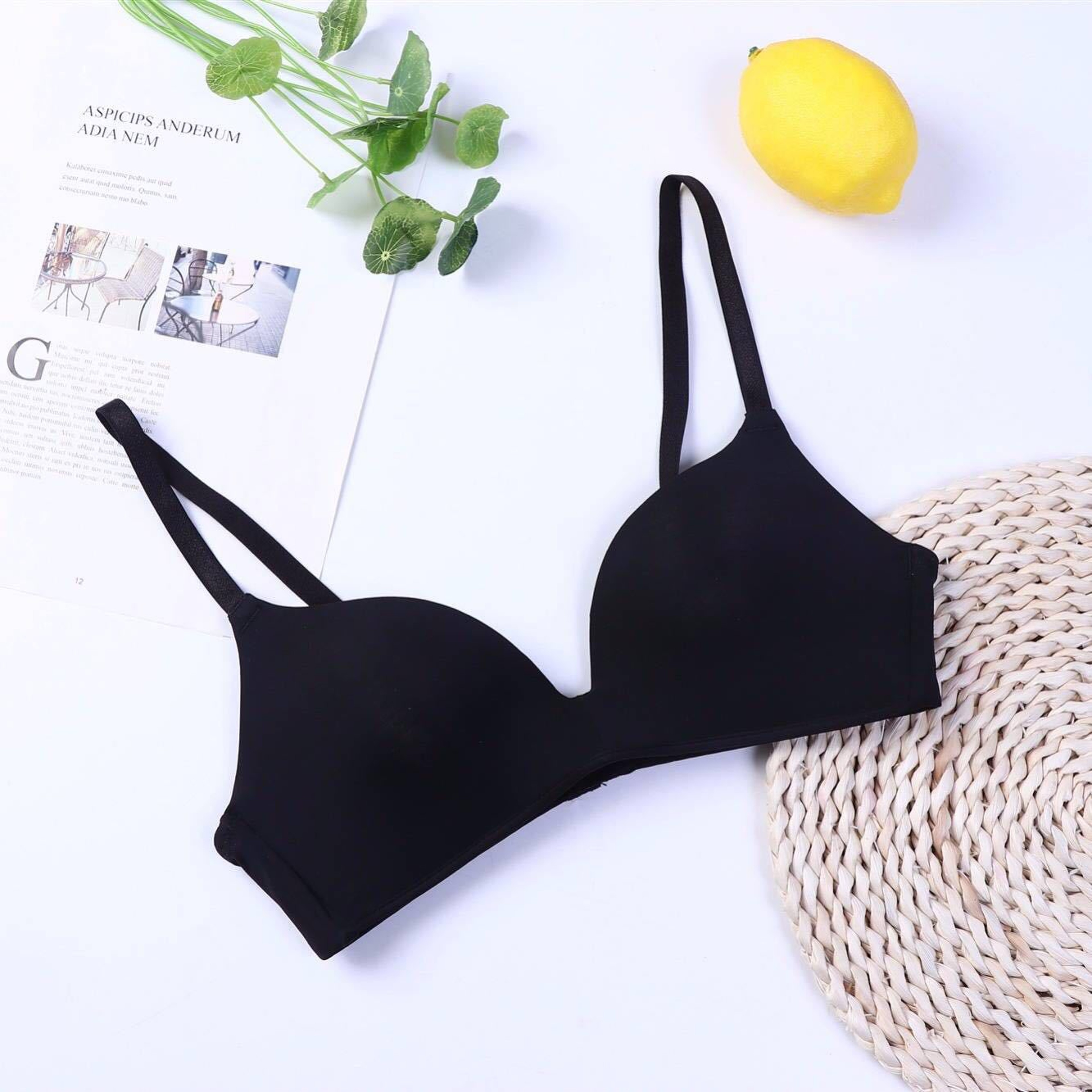 Ice Silk Bra For Women Wireless Comfort Sexy Push Up Underwear Seamless Bralettes Lingerie 0