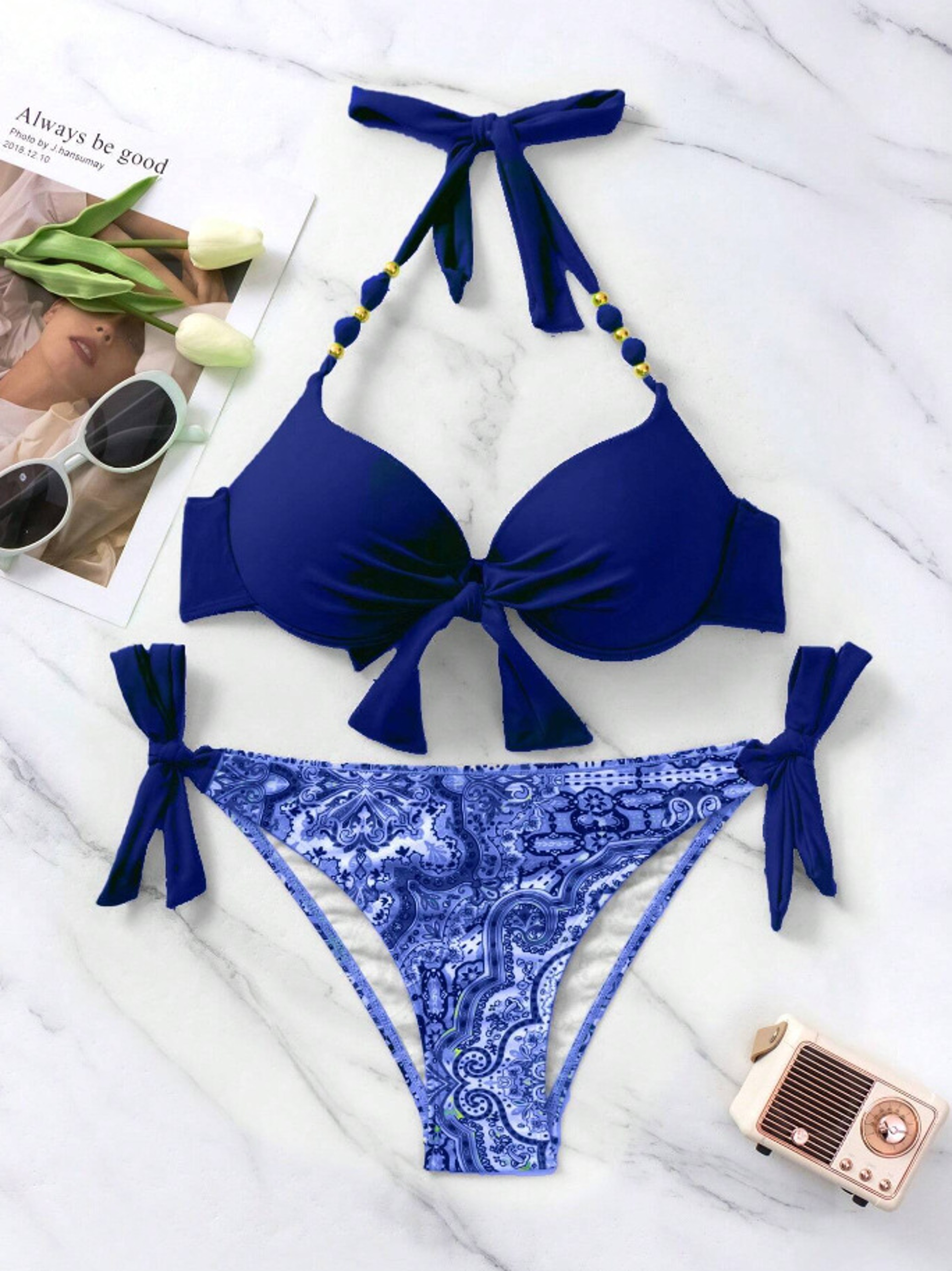 Sexy Push Up Bikini, Women Swimsuit Two Piece Swimwear, Female Thong Bikinis Set, Brazilian Biquini for Bathing Suits – view 13