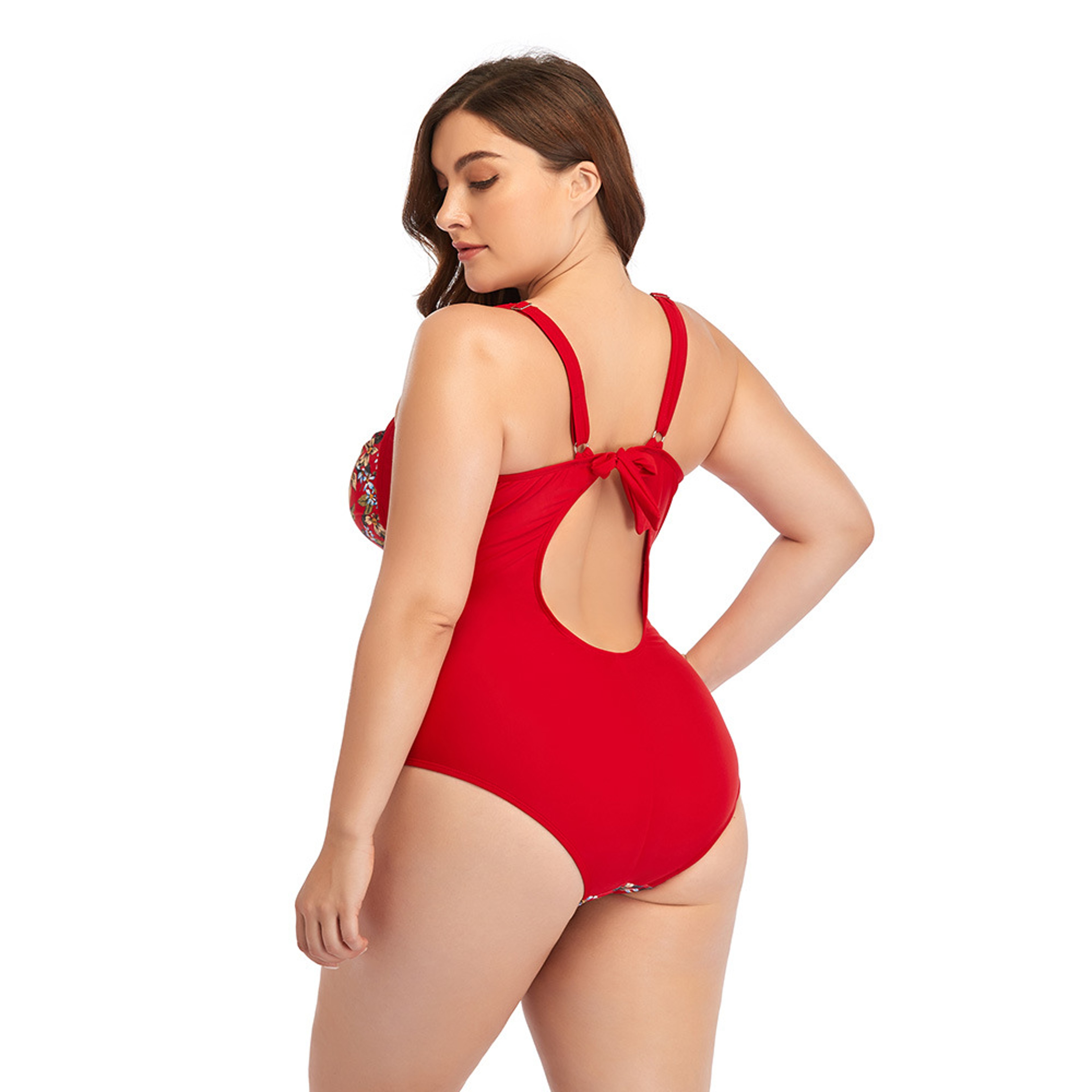 Swimwear Women New Style Of Bikinis Set One Piece Swimsuit Plus Size Sexy Swimming For Ladies Beach 2