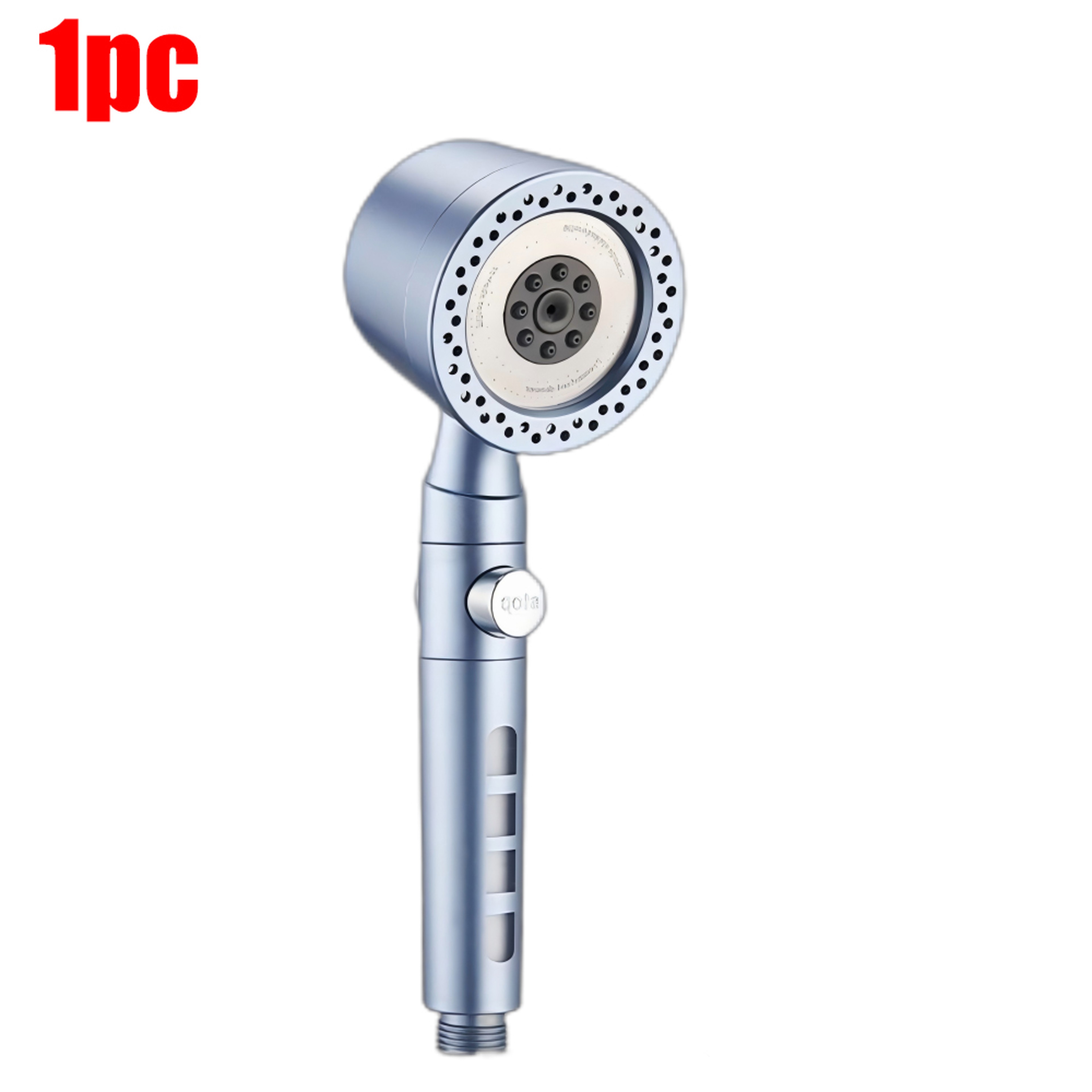 Spray Water Saving Shower Head ABS Handheld Spa Showerhead Large Flow Portable Bathroom Filter Nozz 6