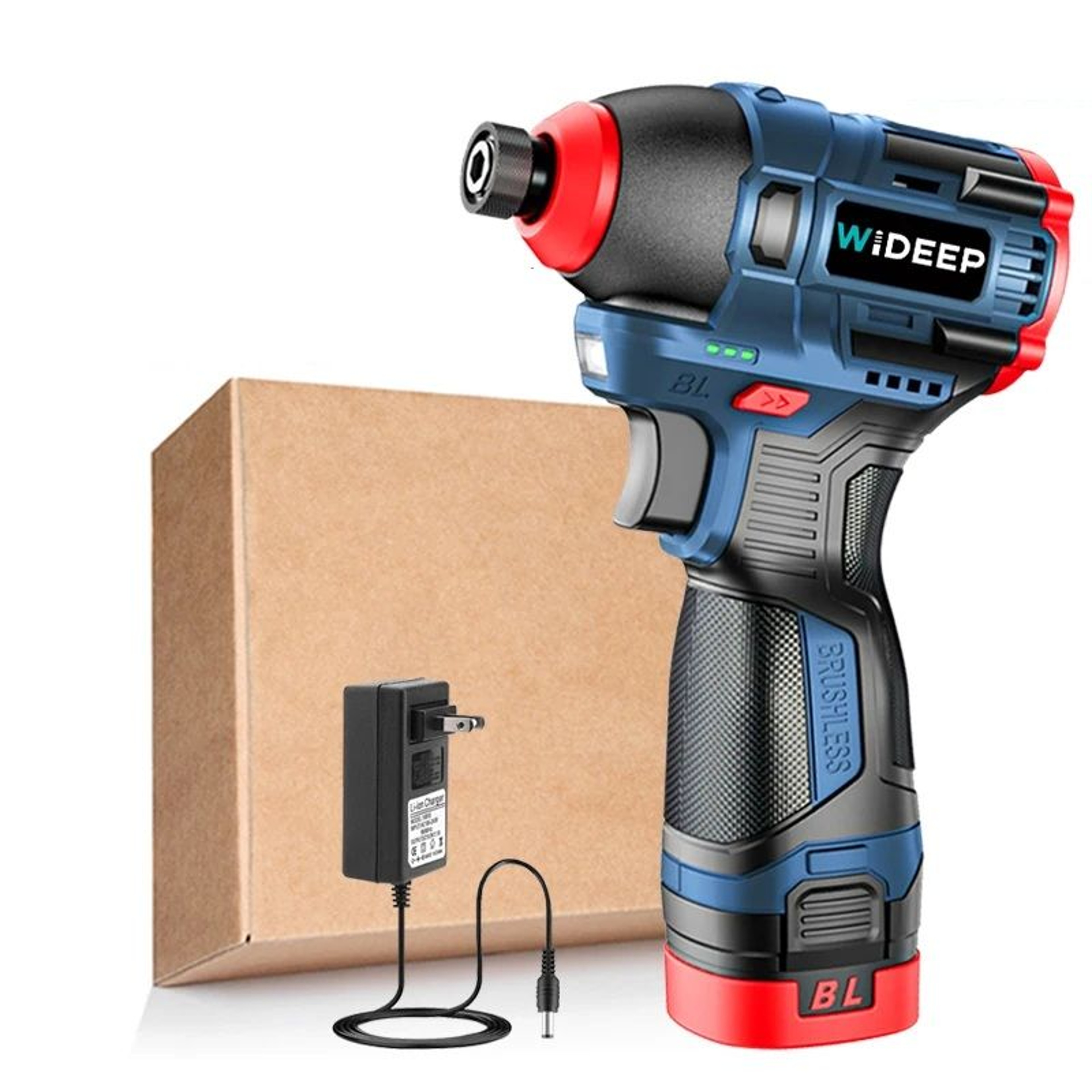 Brushless Electric Drill Cordless Screwdriver Impact Driver Multifunction Power Tools For Household 0