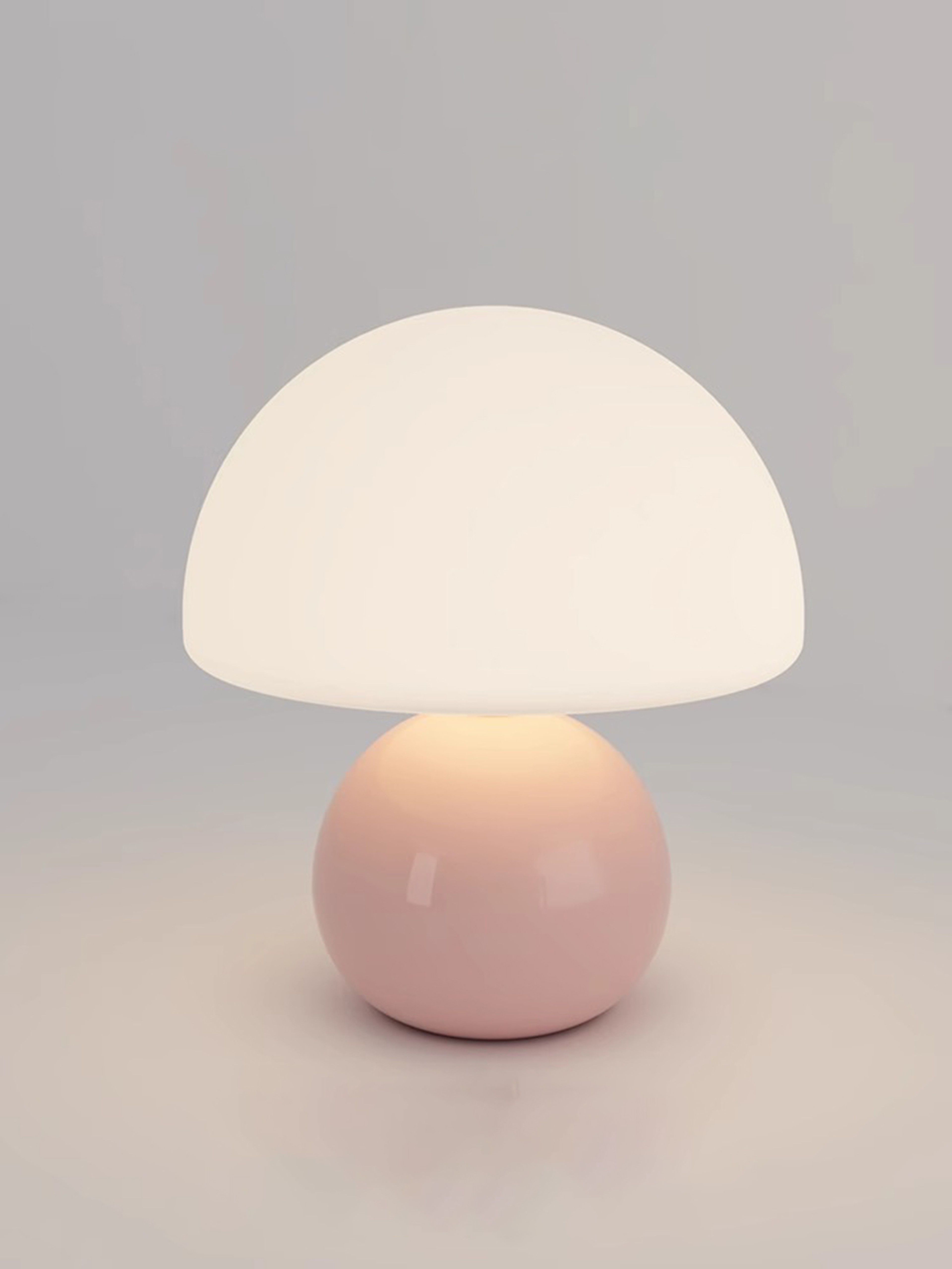 USB Socket Decorative Table Lamp, Pink/Orange/Red/White Beige Room Light, Night Light, Desk Light for Home – view 2