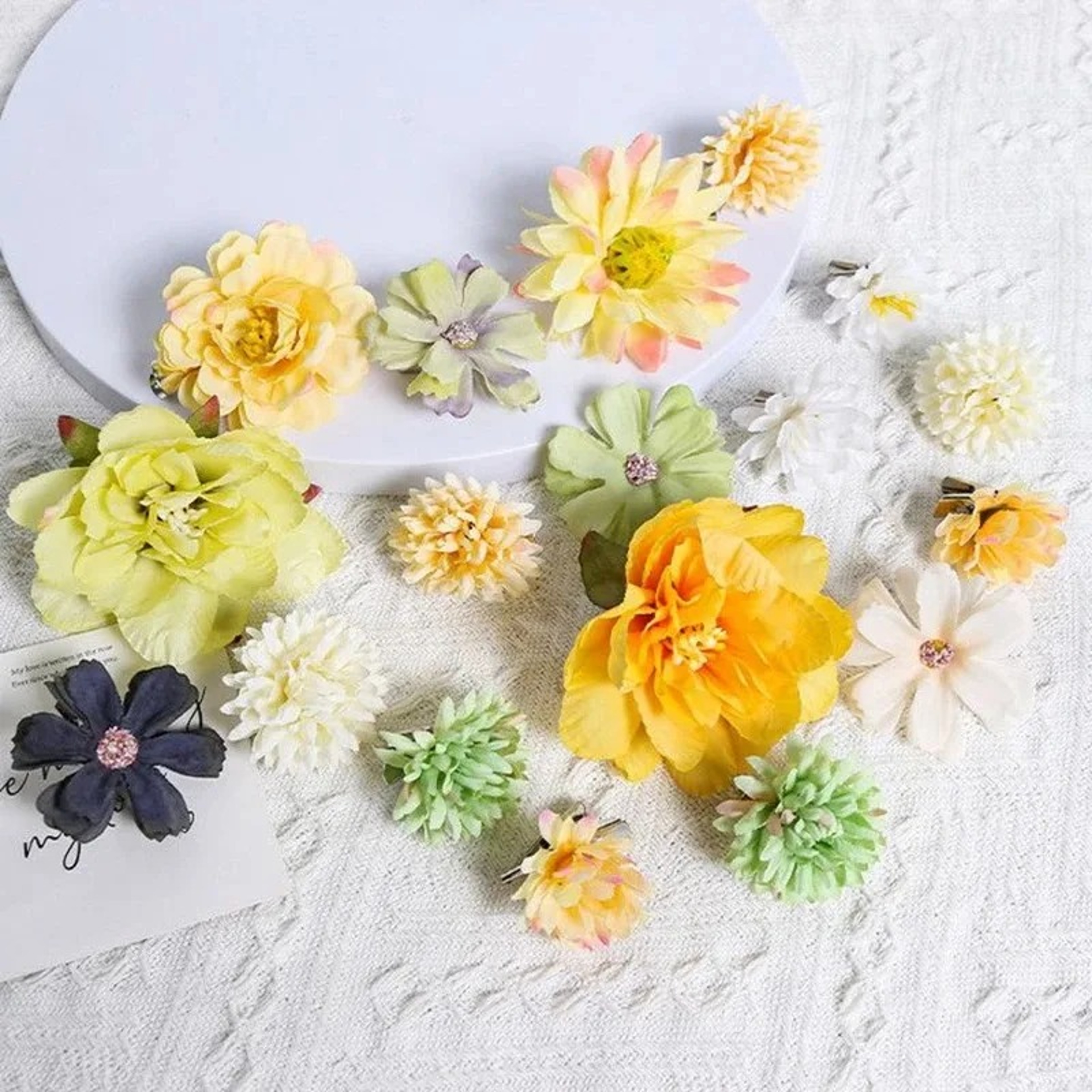 Artificial Flowers, Silk Rose Fake Flowers, Wedding Decoration, DIY Craft Garland, Bouquet Accessory for Home Room – view 11