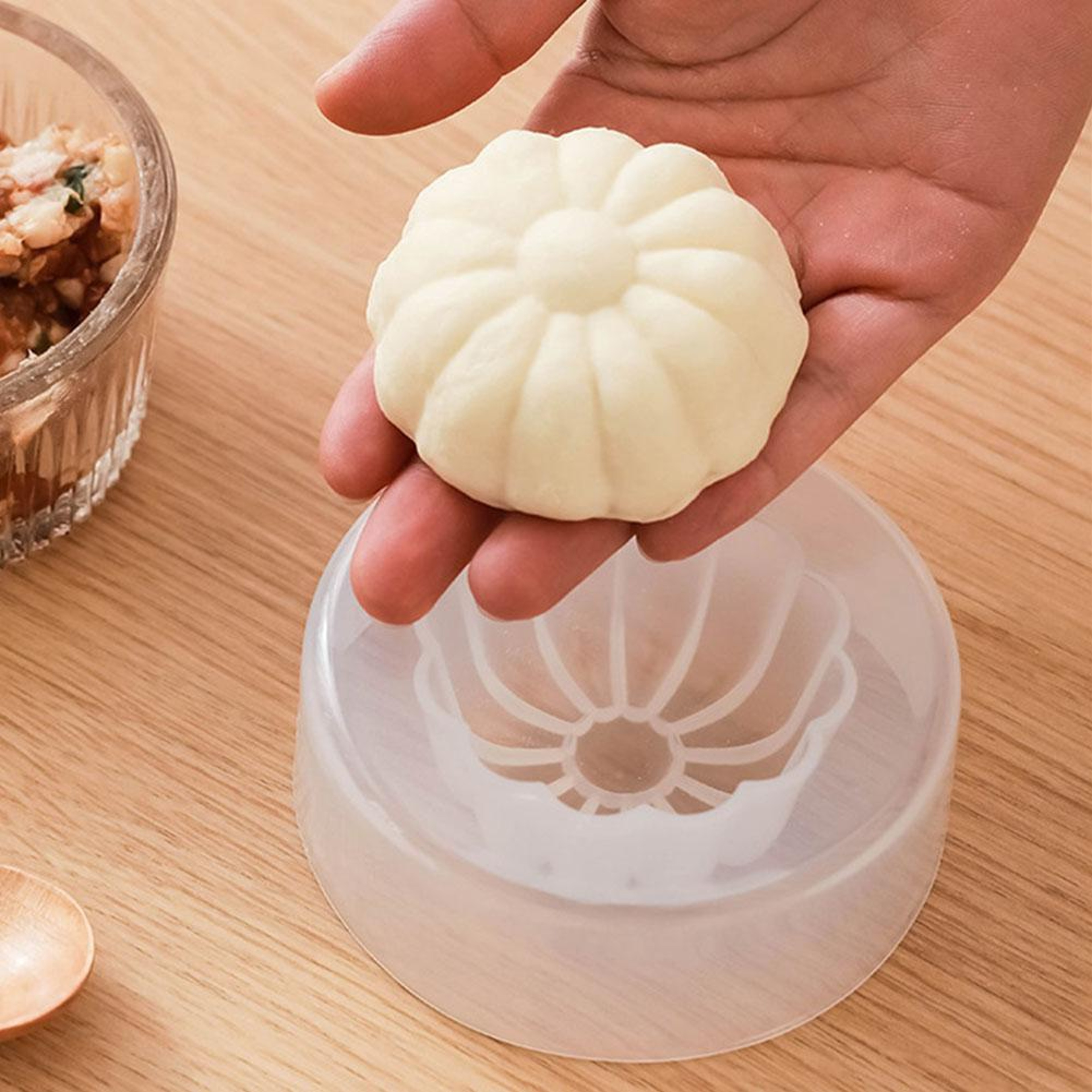 Bun Making Mould Baozi Molds DIY Pastry Pie Dumpling Maker Baking And Steamed Stuffed Tool For Kitc 1