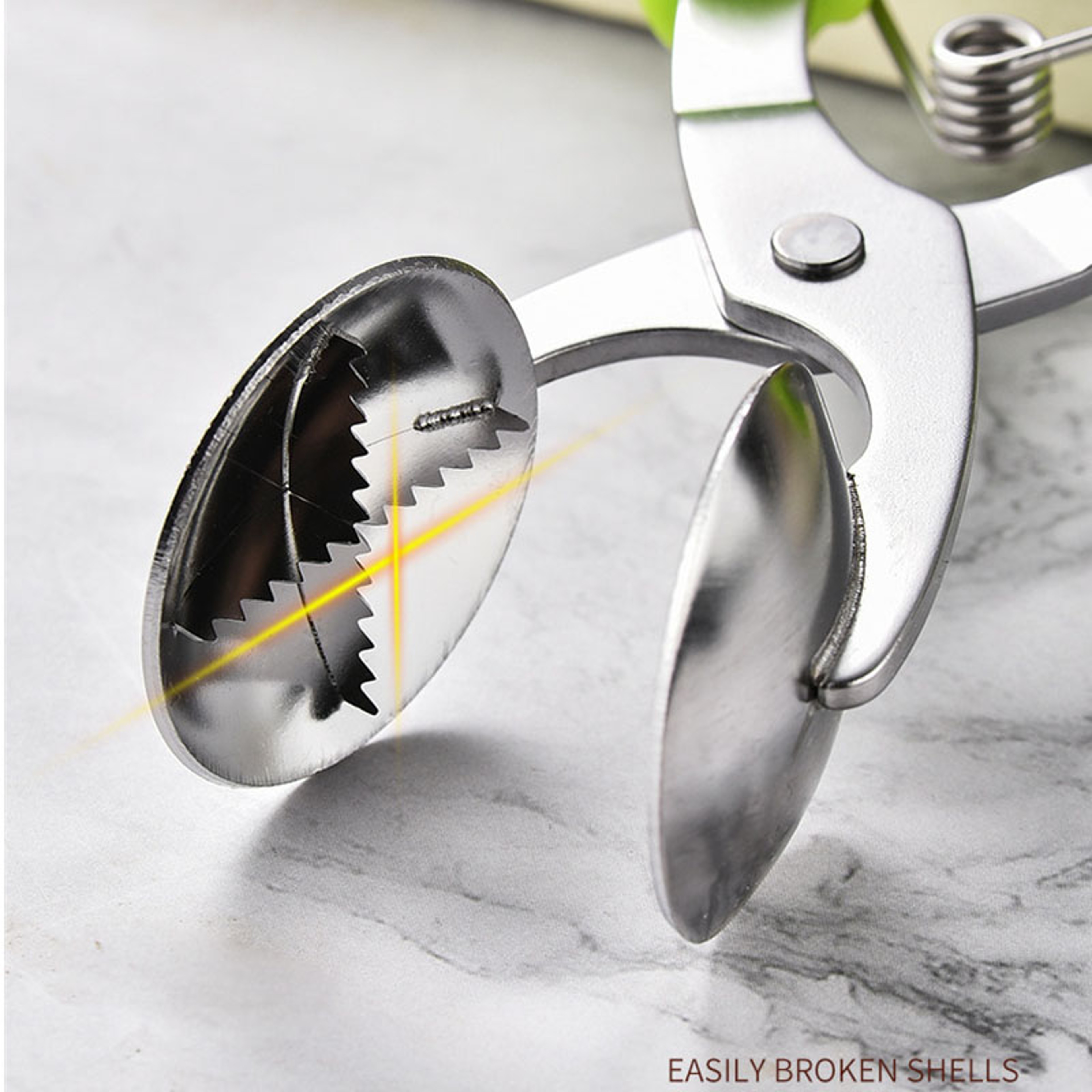 Chestnuts Opener Clip Nut Cracker Stainless Steel Blade Walnut Cracker Sheller For Kitchen Use Meta 2