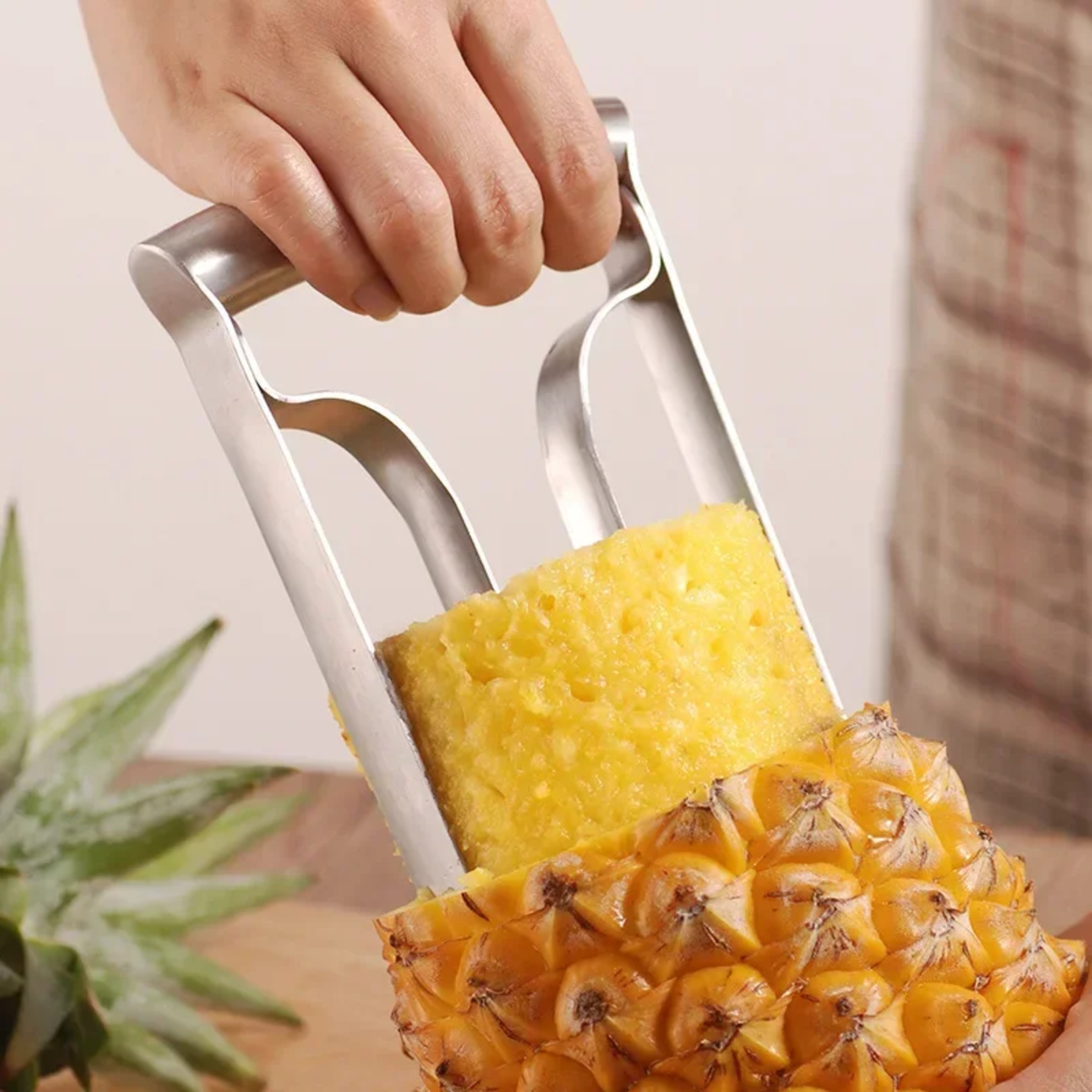 Pineapple Knife Peeler, Household Stainless Steel Pineapple Peeler, Fruit Eye Cutting Tool, Kitchen Gadgets – view 1
