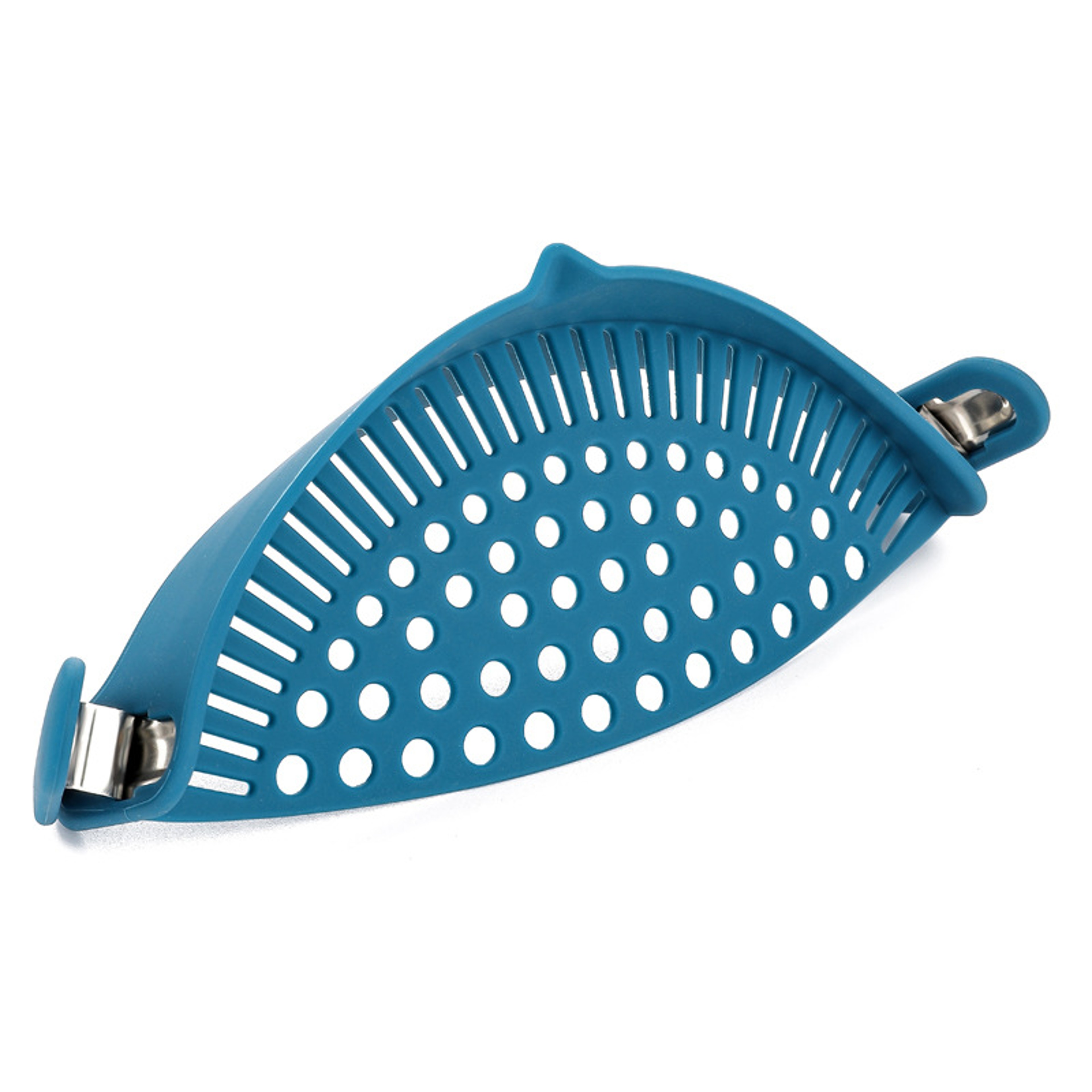Silicone Pot Side Drainer Vegetable Noodle Drainage Filter Pour Baffle Kitchen Gadgets For Easy Coo