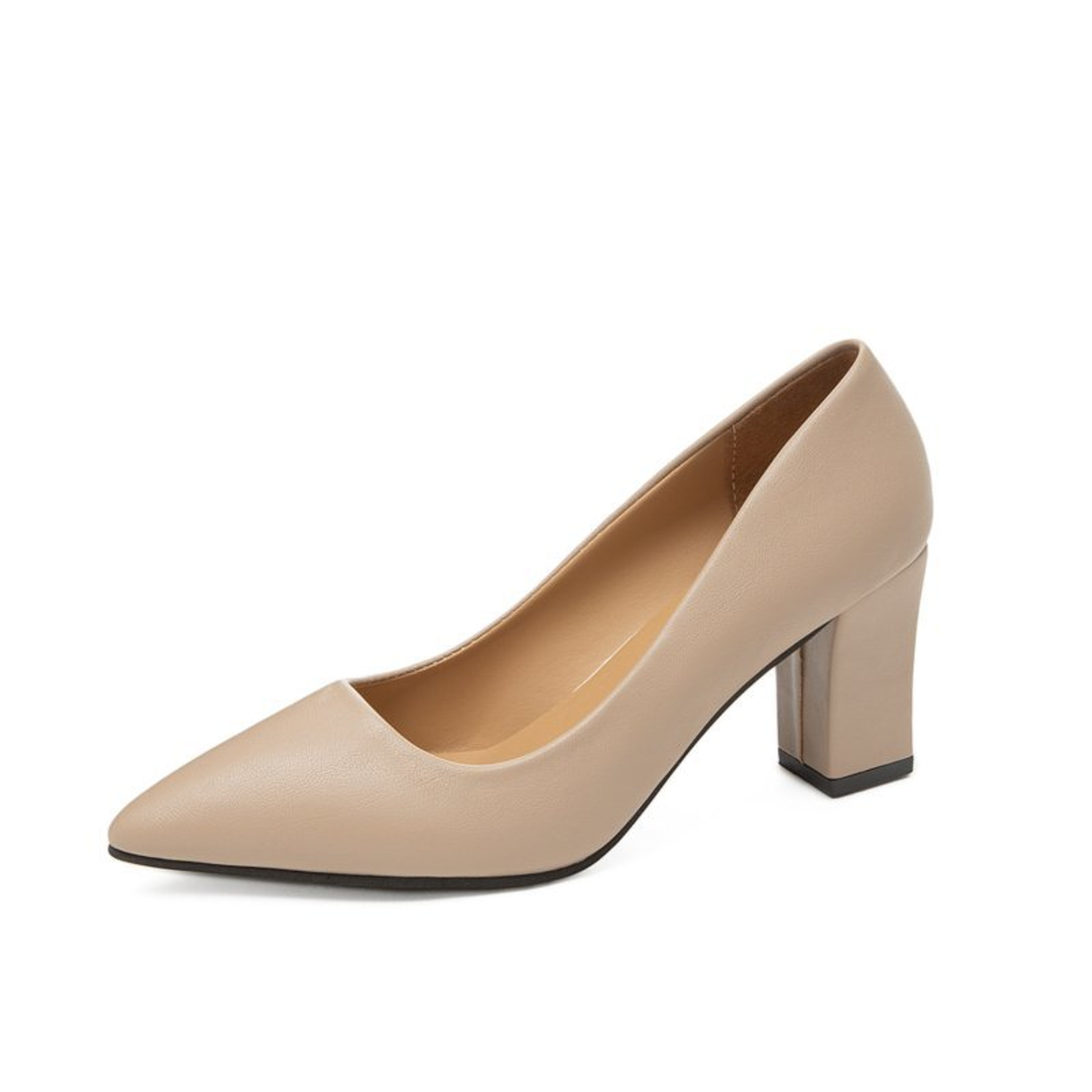 Elegant Pointed High Heel Shoes, Thin Heel Platform Work Pumps for Women – view 8