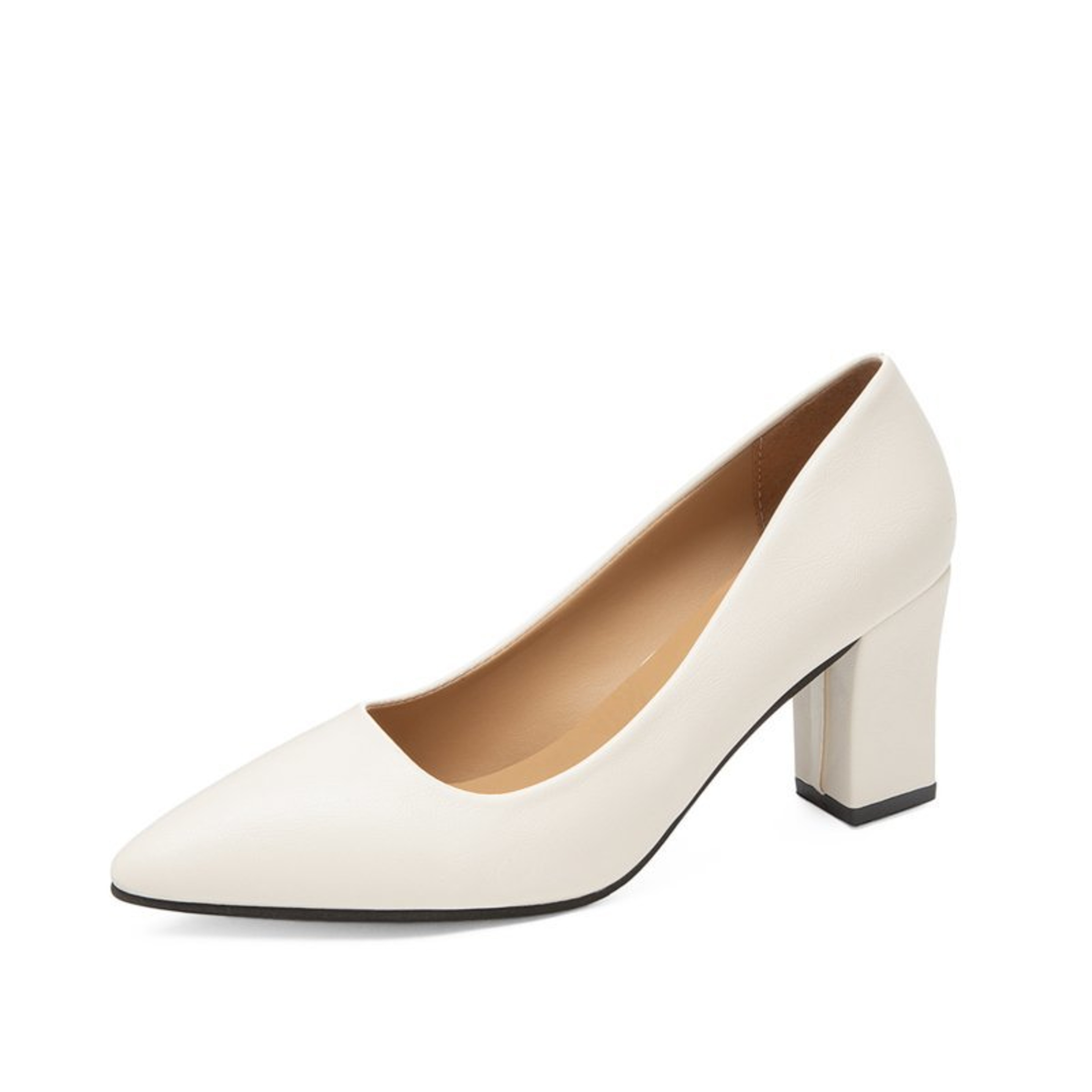 Elegant Pointed High Heel Shoes, Thin Heel Platform Work Pumps for Women – view 9